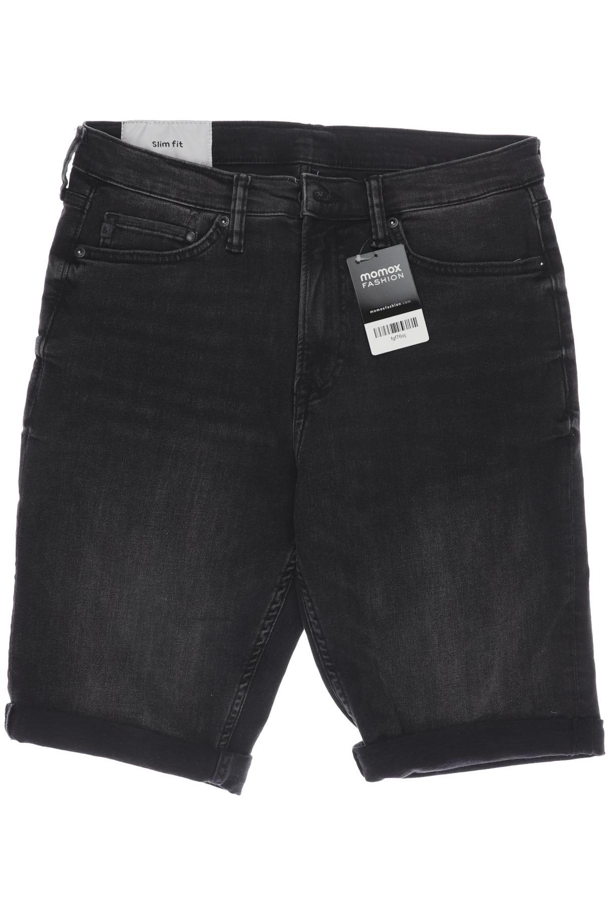 

H&M Herren Shorts, schwarz, Gr. 32