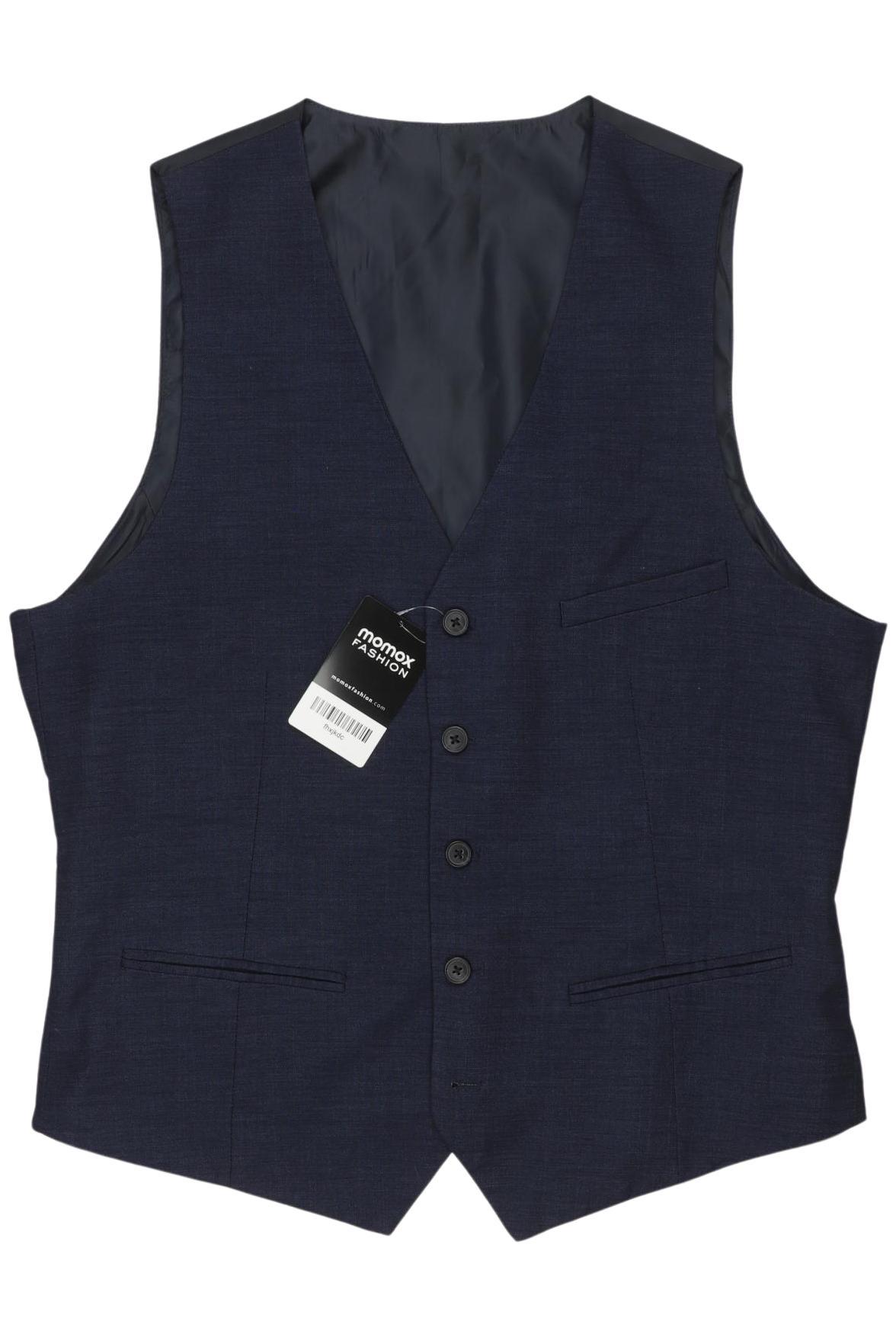 

H&M Herren Weste, marineblau, Gr. 50