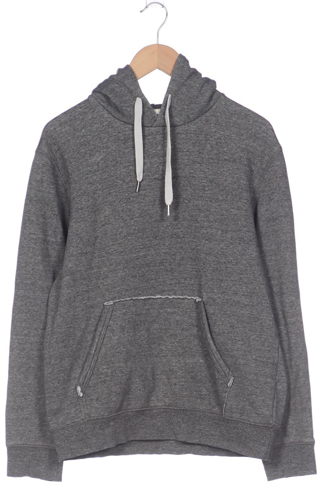 

H&M Herren Kapuzenpullover, grau, Gr. 48