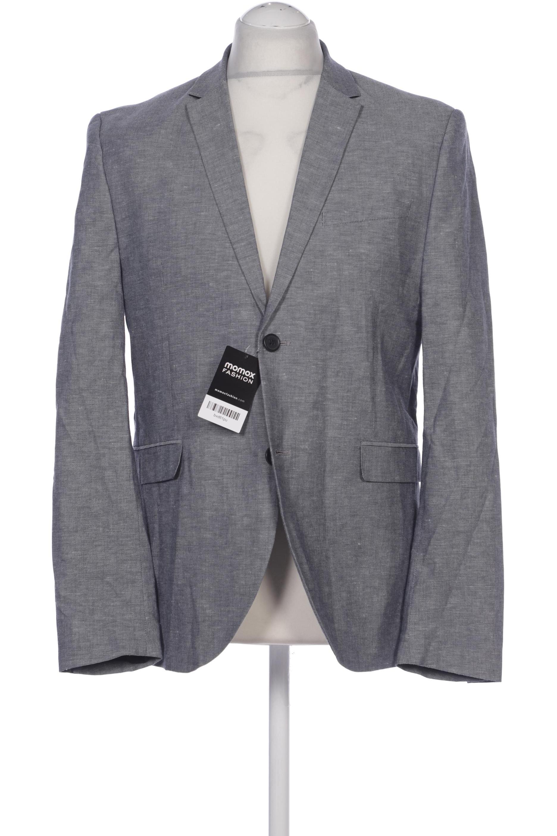 

H&M Herren Sakko, grau, Gr. 52