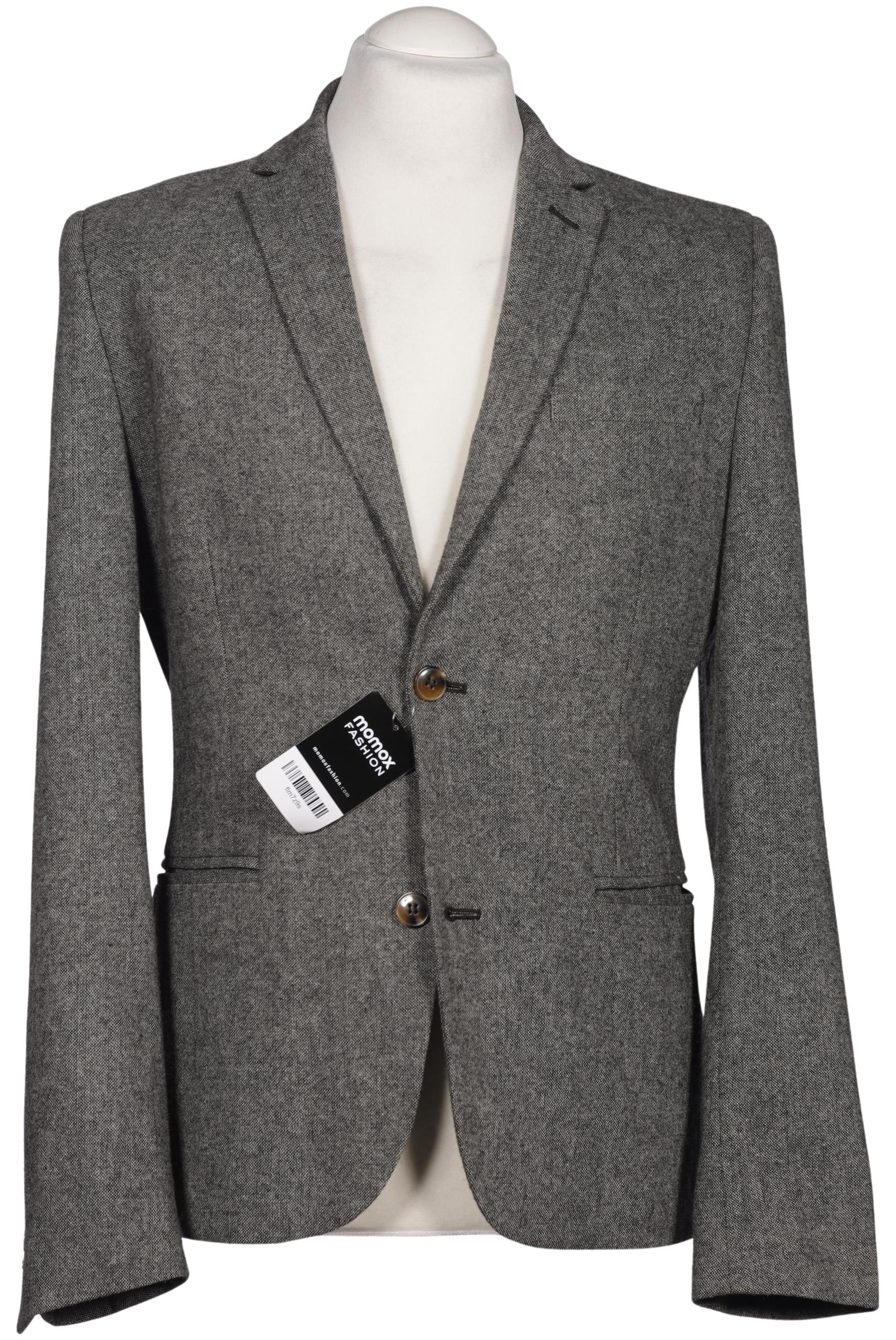 

H&M Herren Sakko, grau, Gr. 50