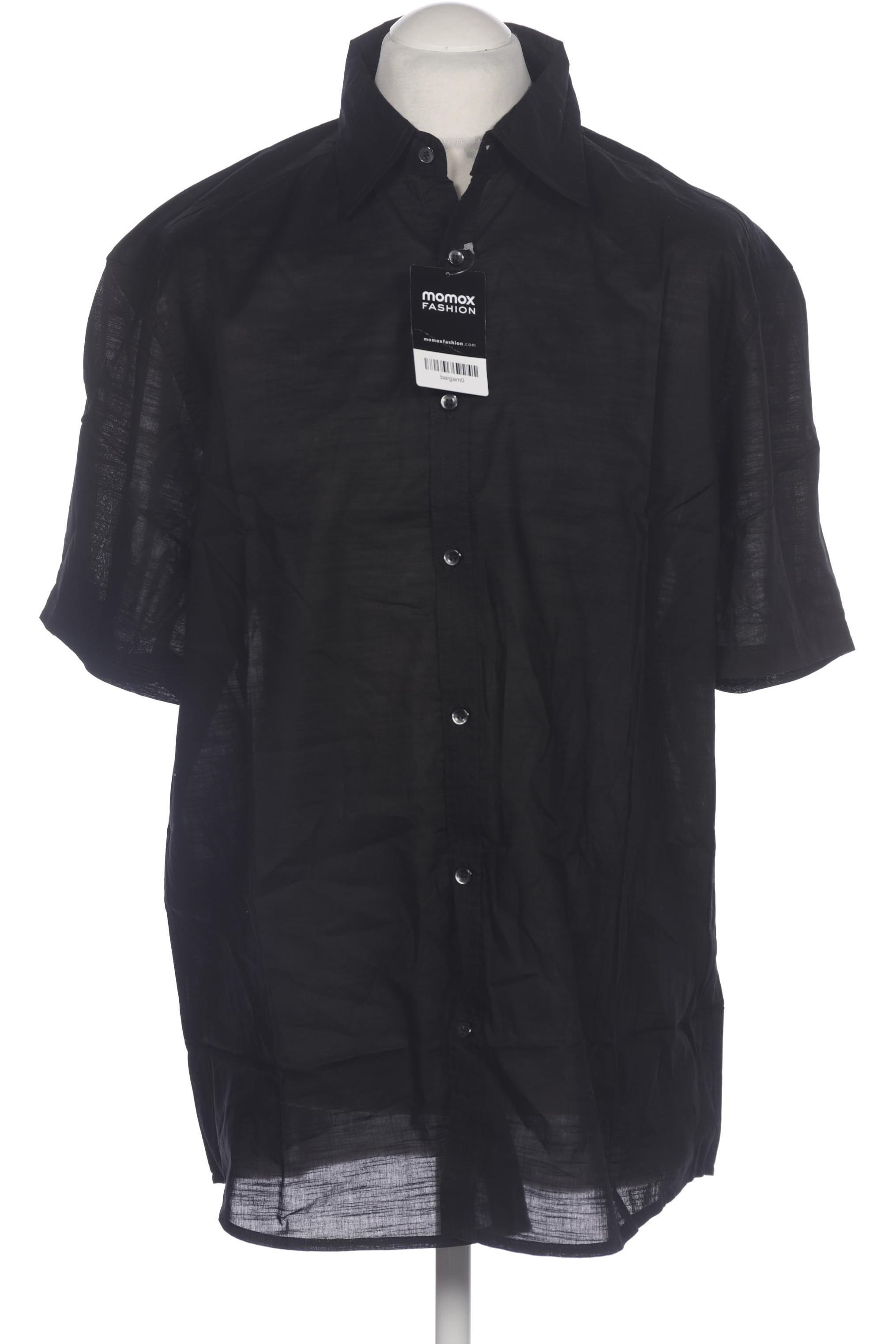 

H&M Herren Hemd, schwarz, Gr. 54