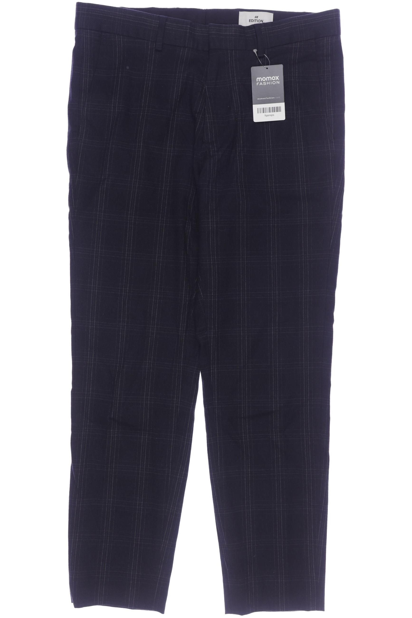 

H&M Herren Stoffhose, marineblau, Gr. 32