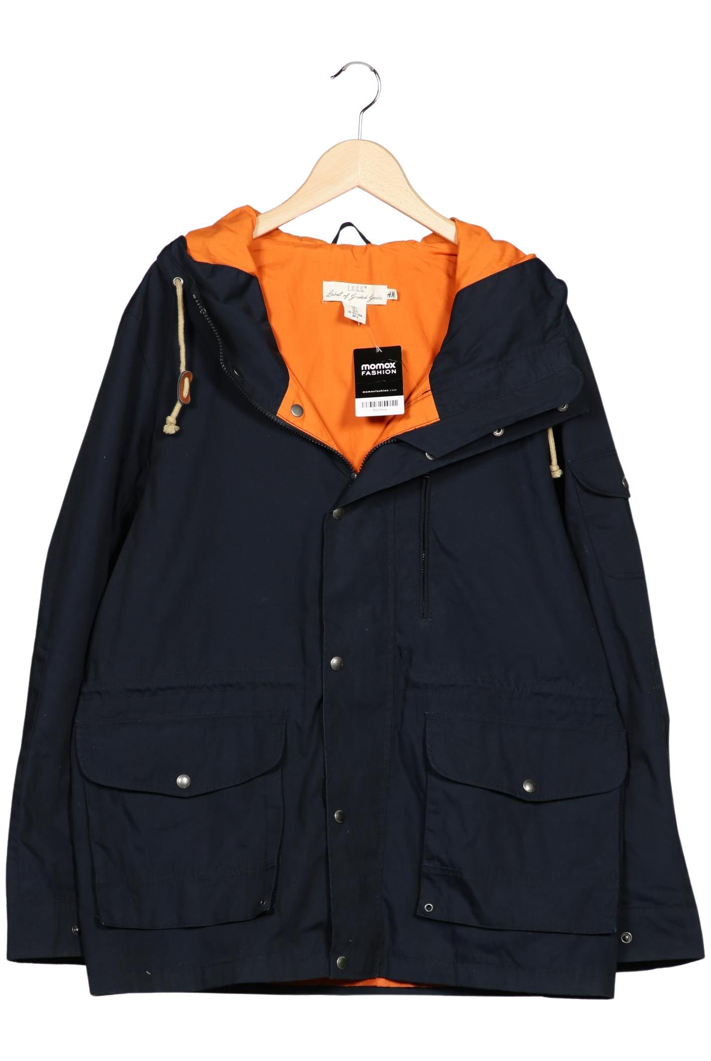 Thumbnail - H&amp;M Herren Mantel, marineblau, Gr. 52