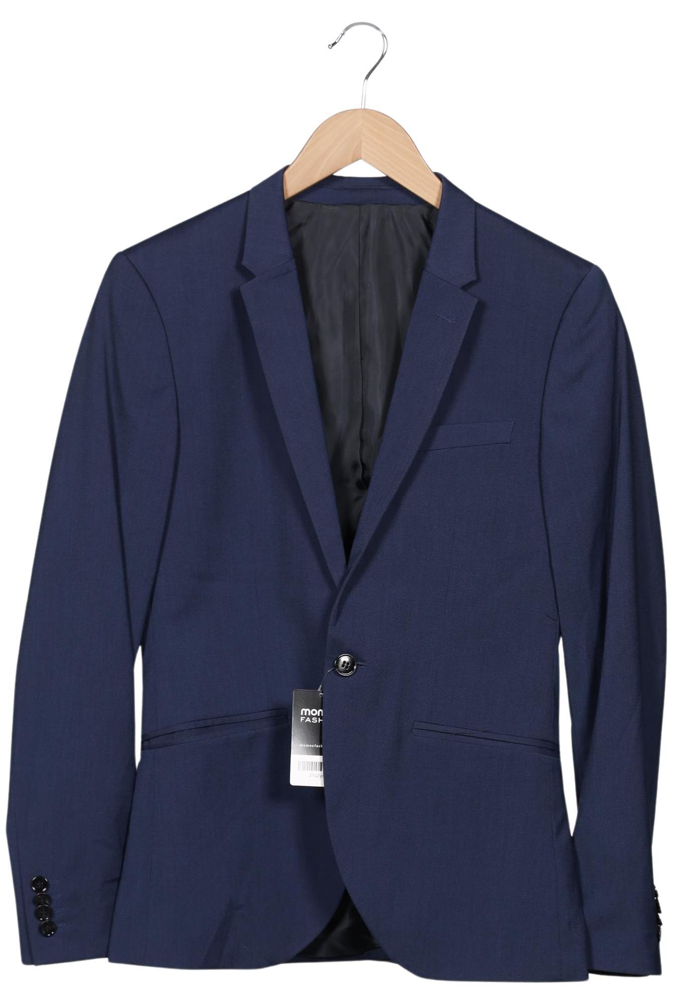 

H&M Herren Sakko, marineblau, Gr. 46