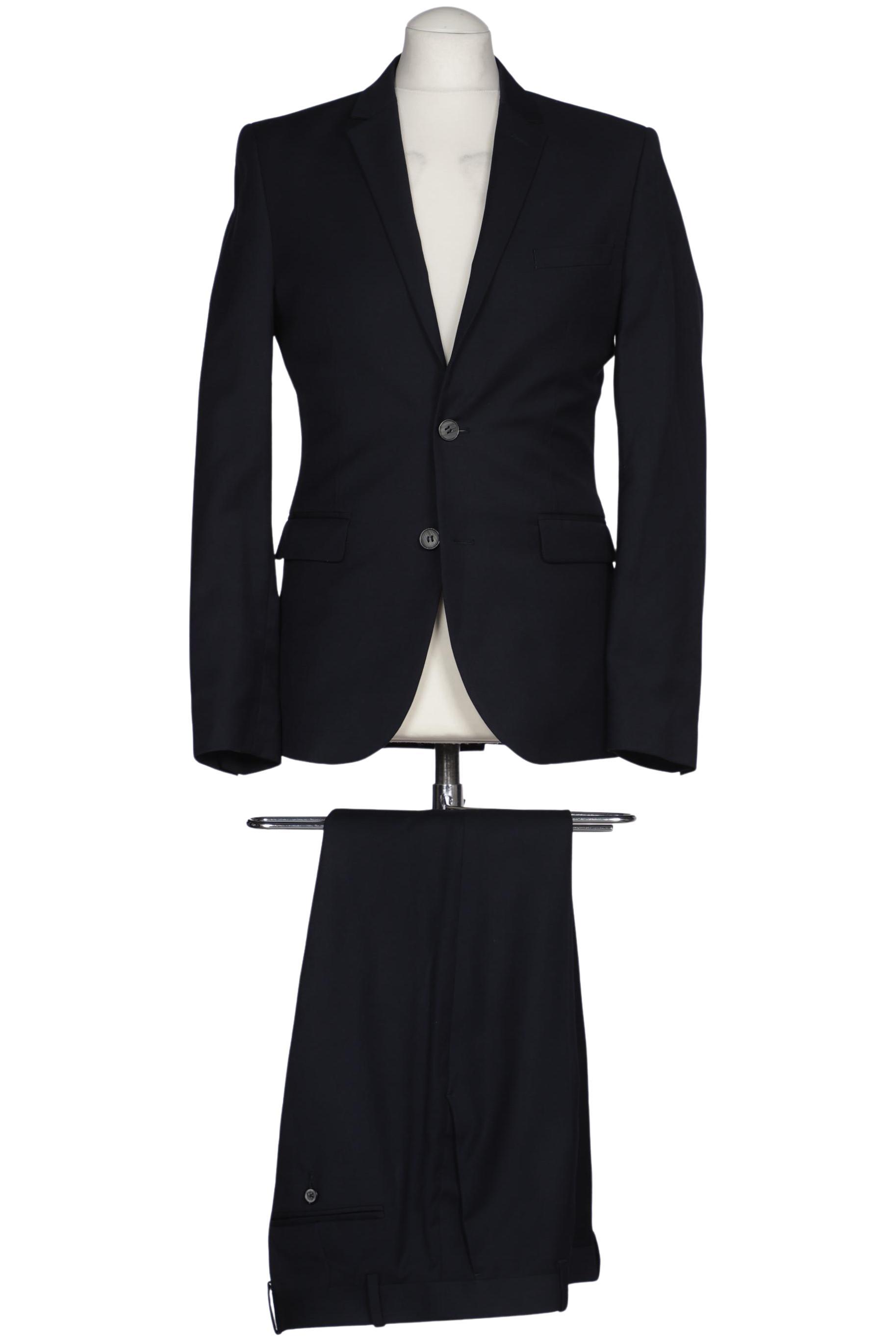 

H&M Herren Anzug, marineblau, Gr. 46