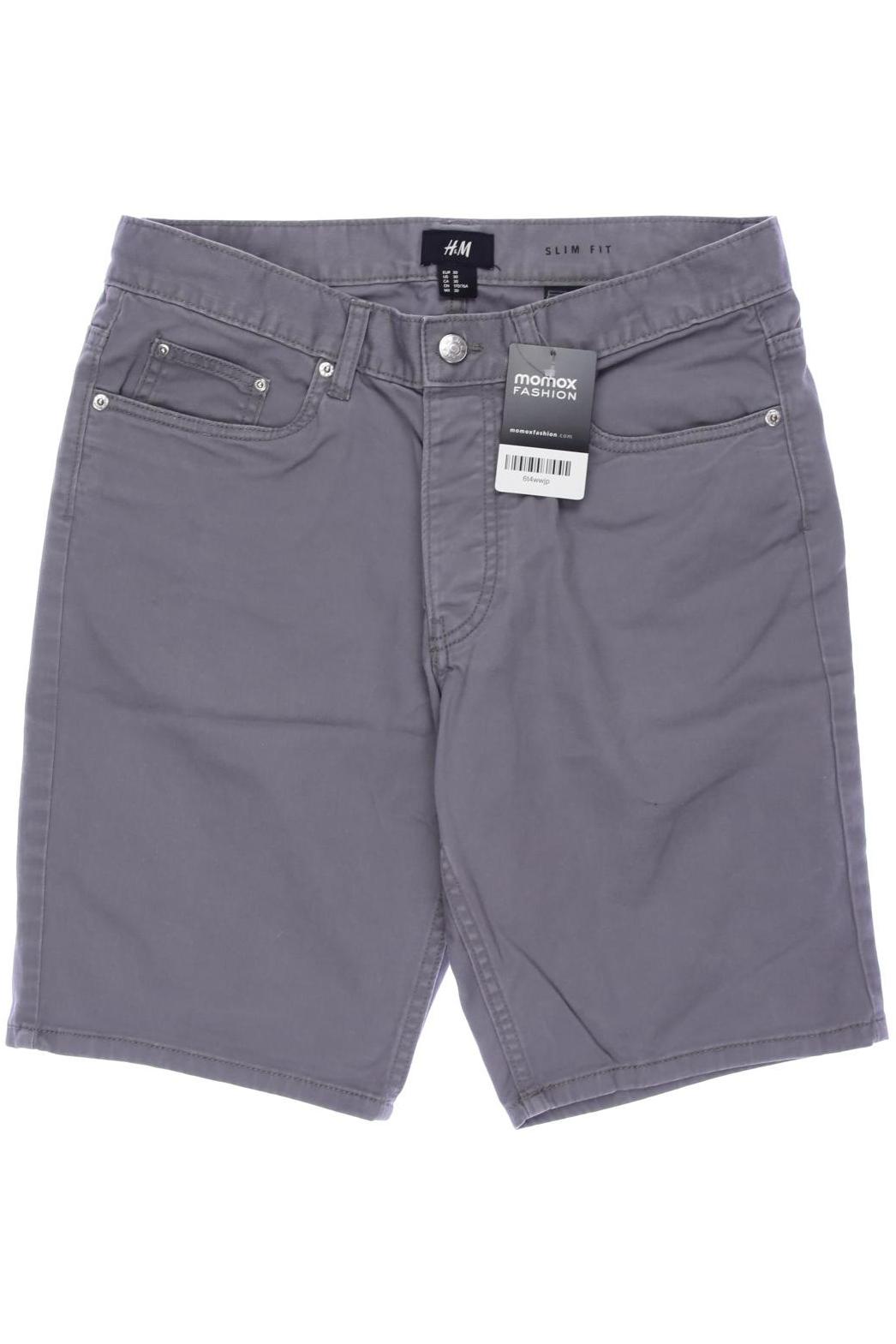 

H&M Herren Shorts, grau, Gr. 30
