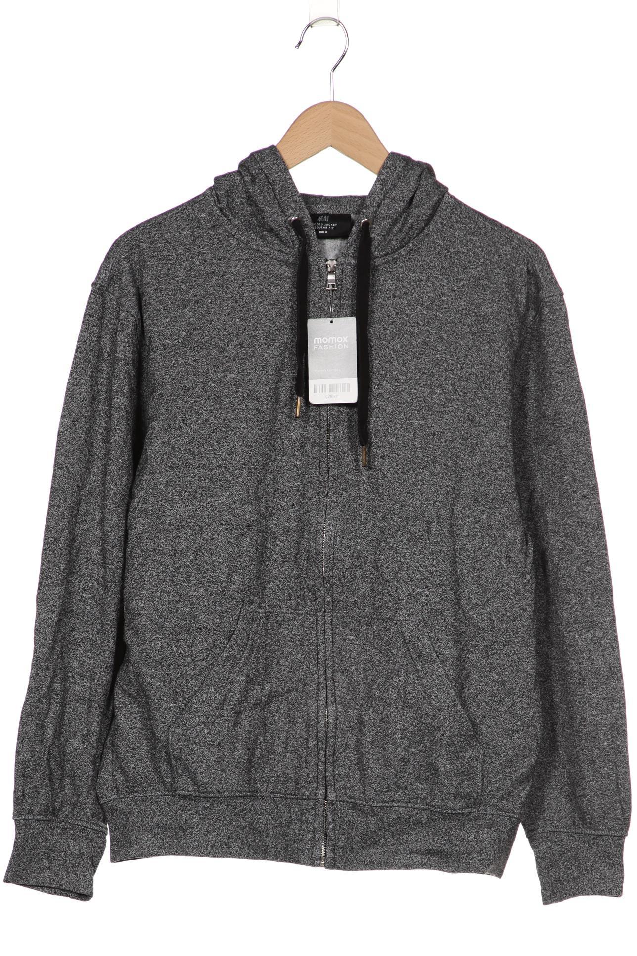

H&M Herren Kapuzenpullover, grau