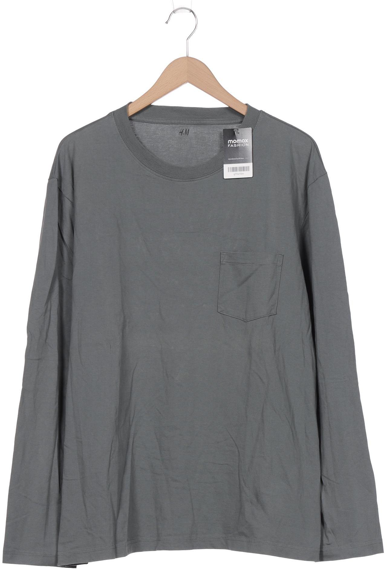 

H&M Herren Langarmshirt, türkis
