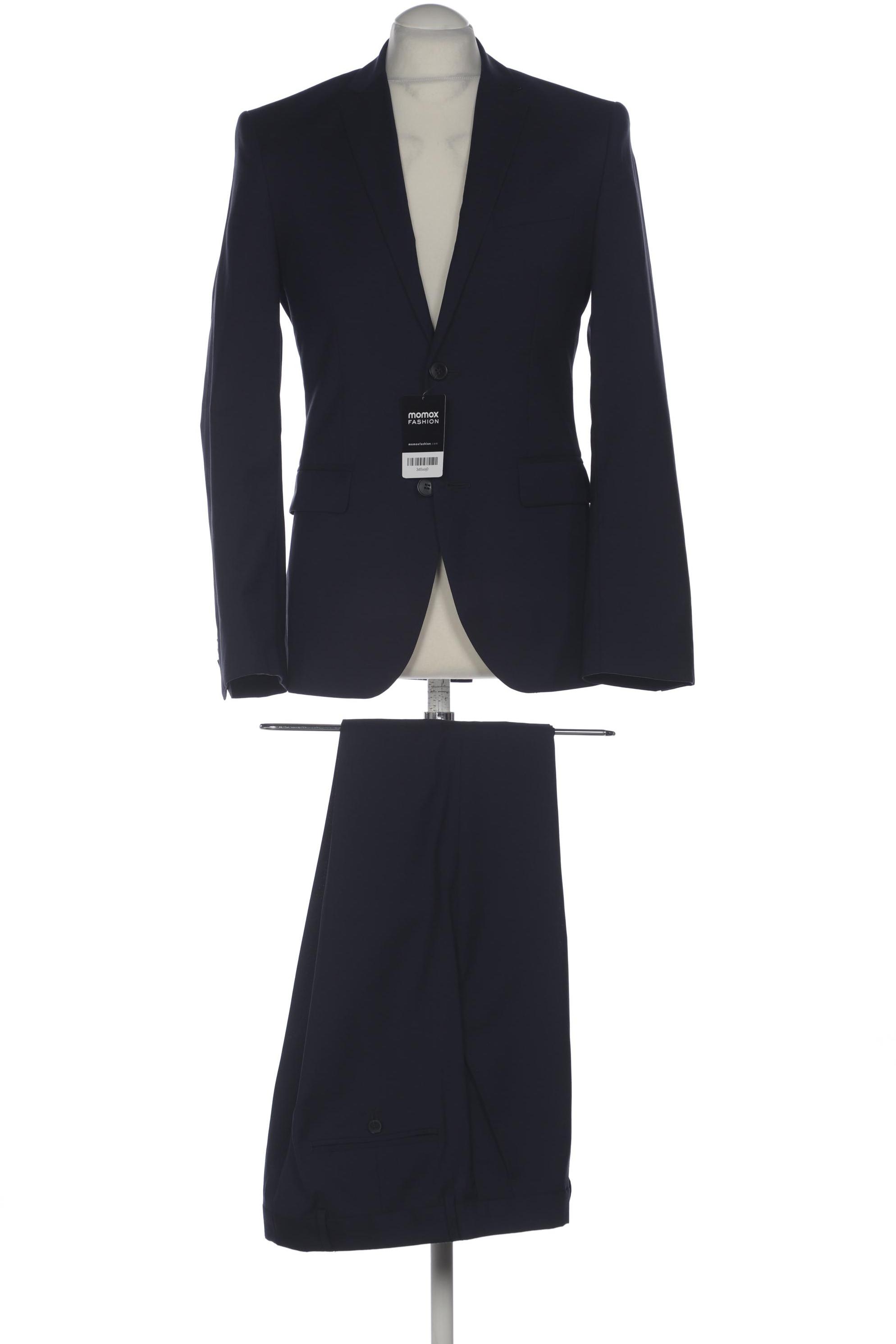 

H&M Herren Anzug, marineblau, Gr. 46