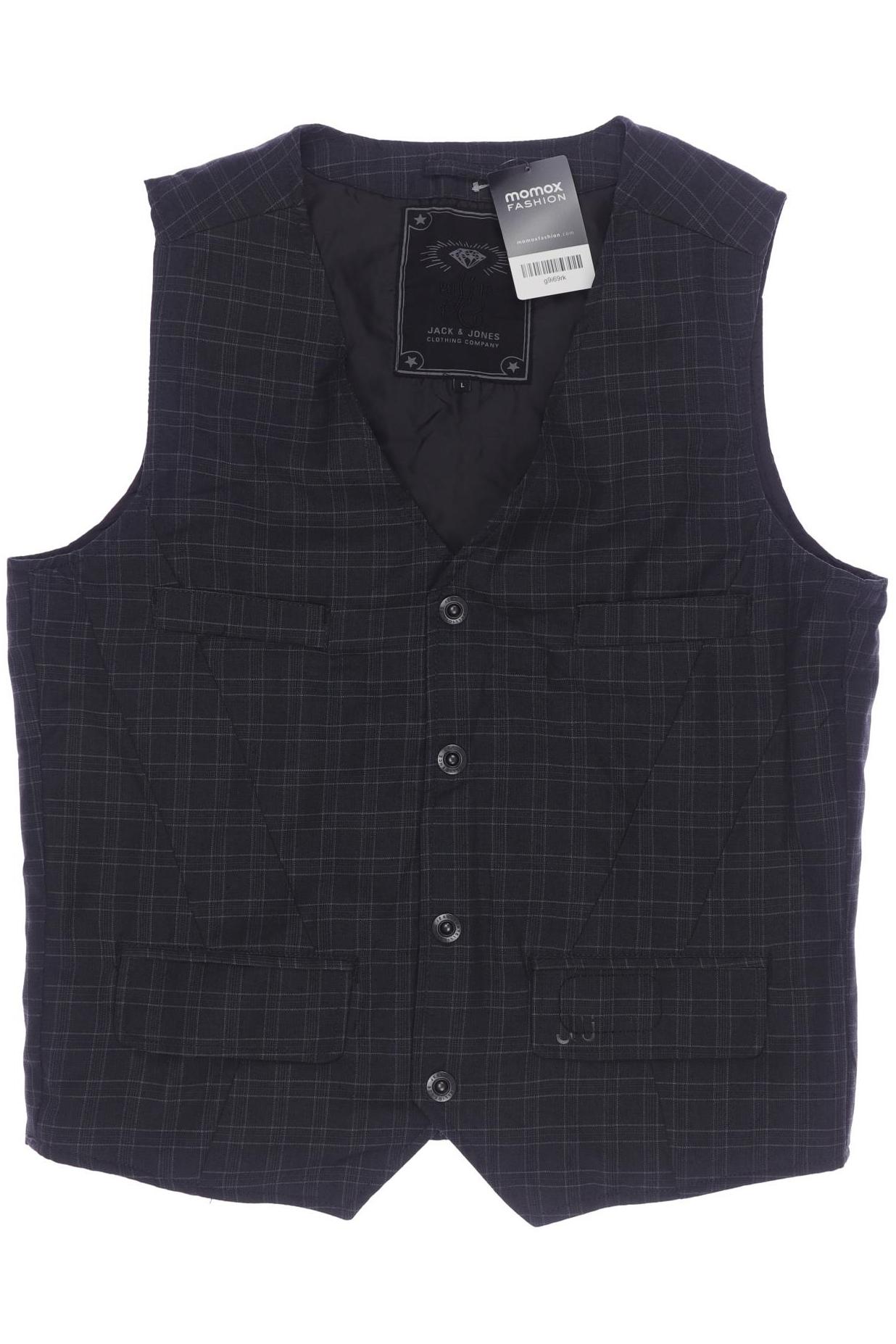 

H&M Herren Weste, grau, Gr. 52
