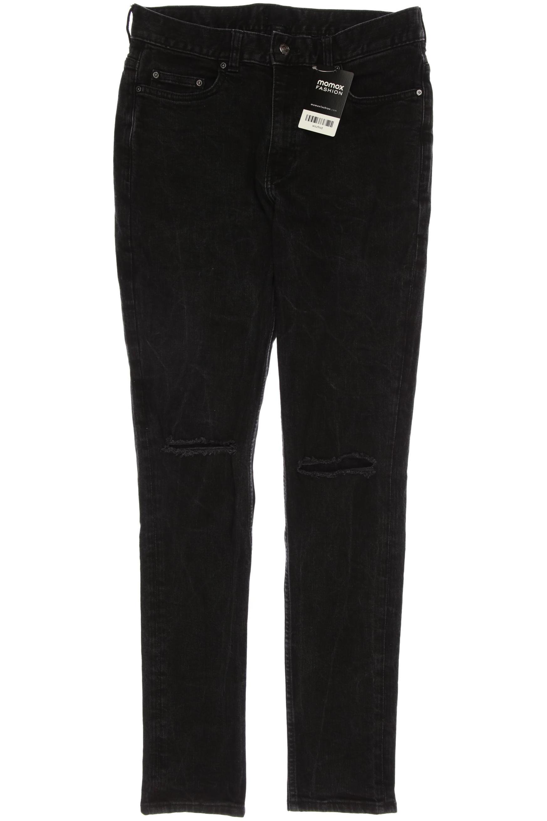 

H&M Herren Jeans, schwarz, Gr. 30