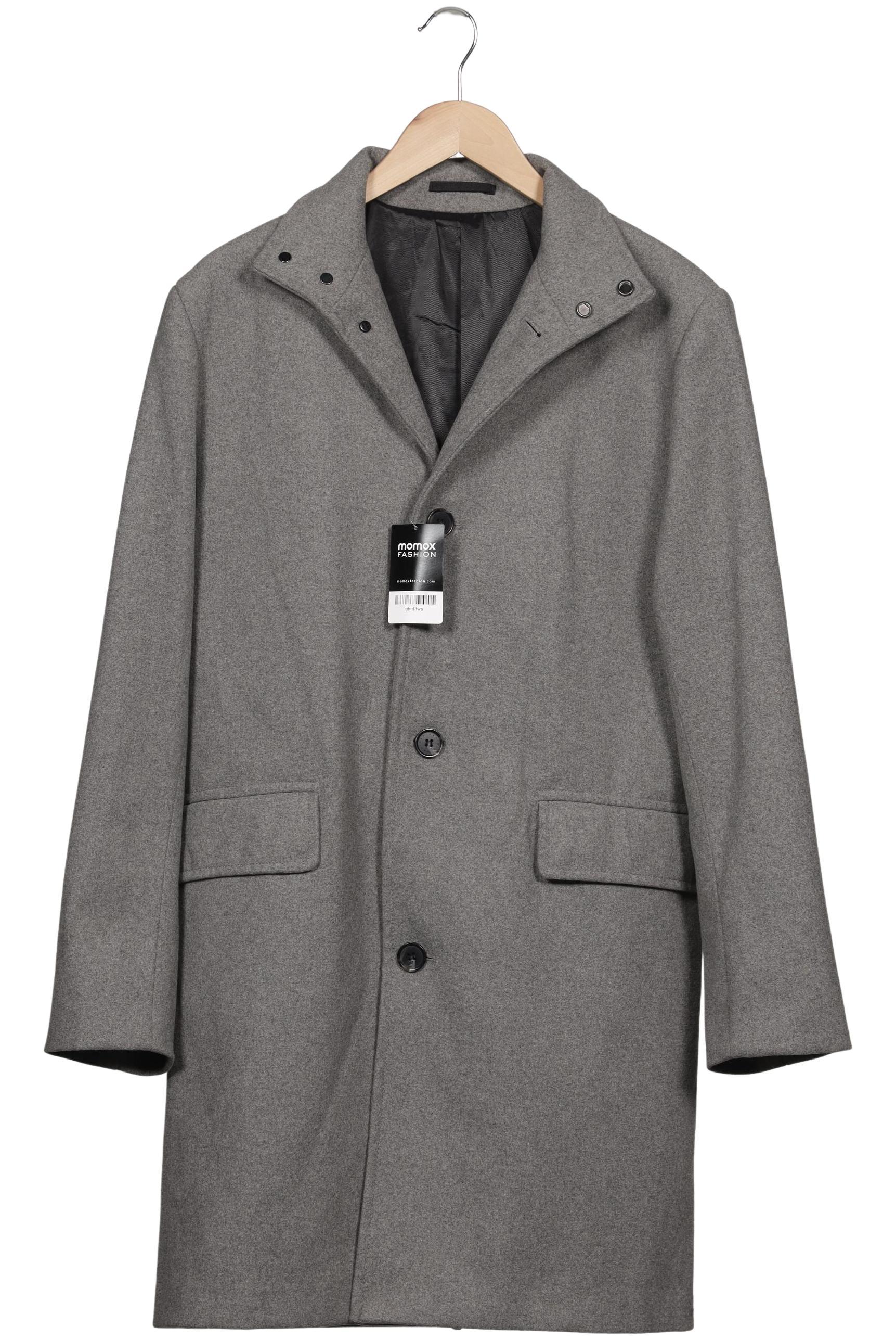 

H&M Herren Mantel, grau, Gr. 52
