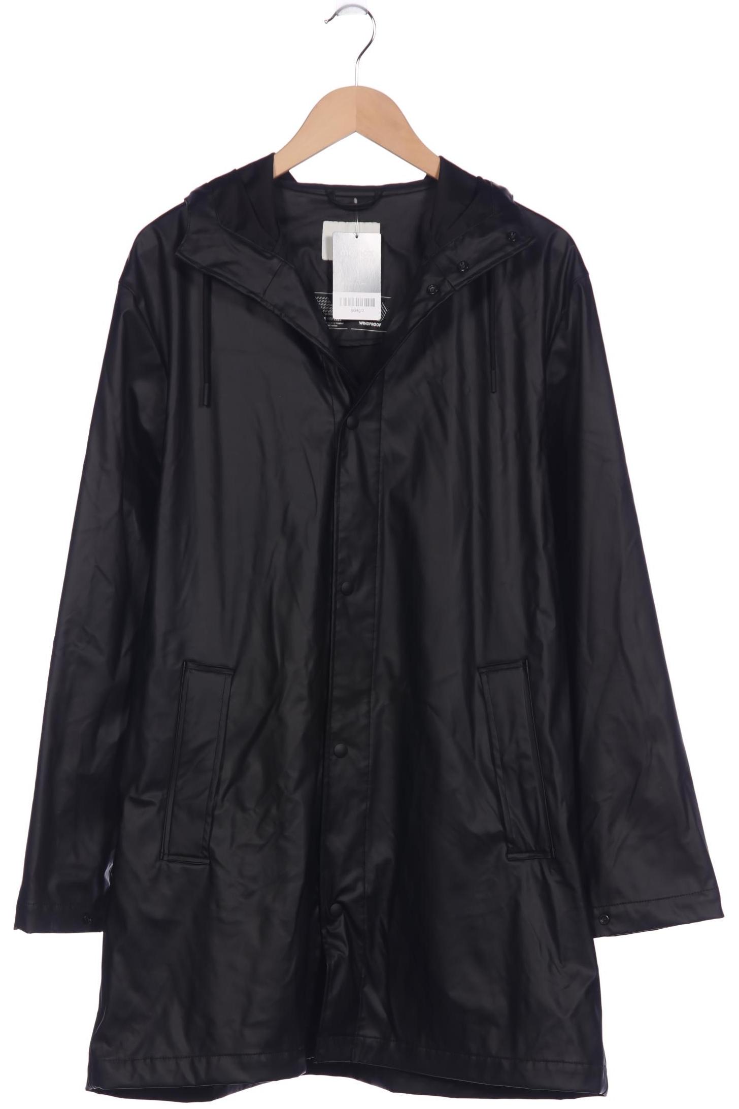 

H&M Herren Mantel, schwarz, Gr. 52