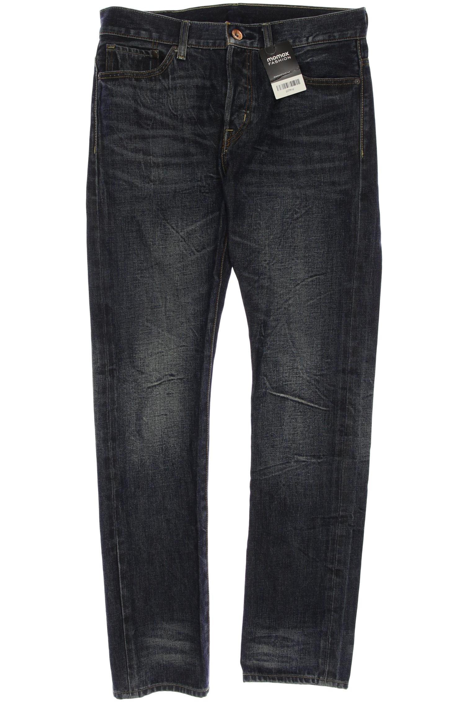 

H&M Herren Jeans, marineblau