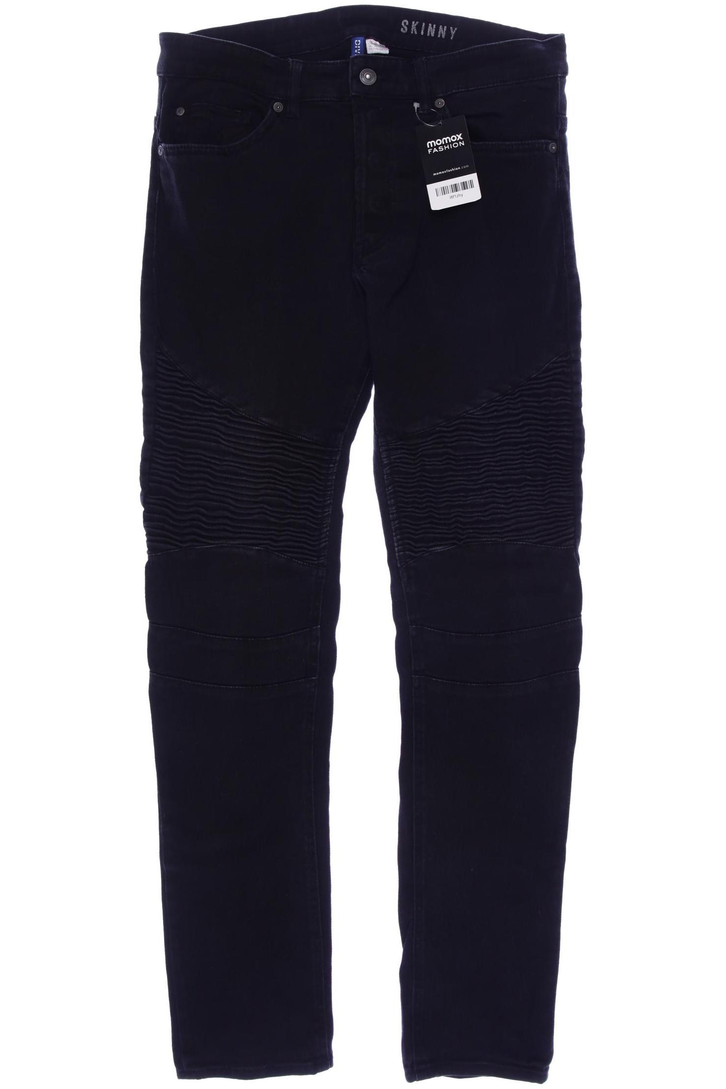 

H&M Herren Jeans, schwarz