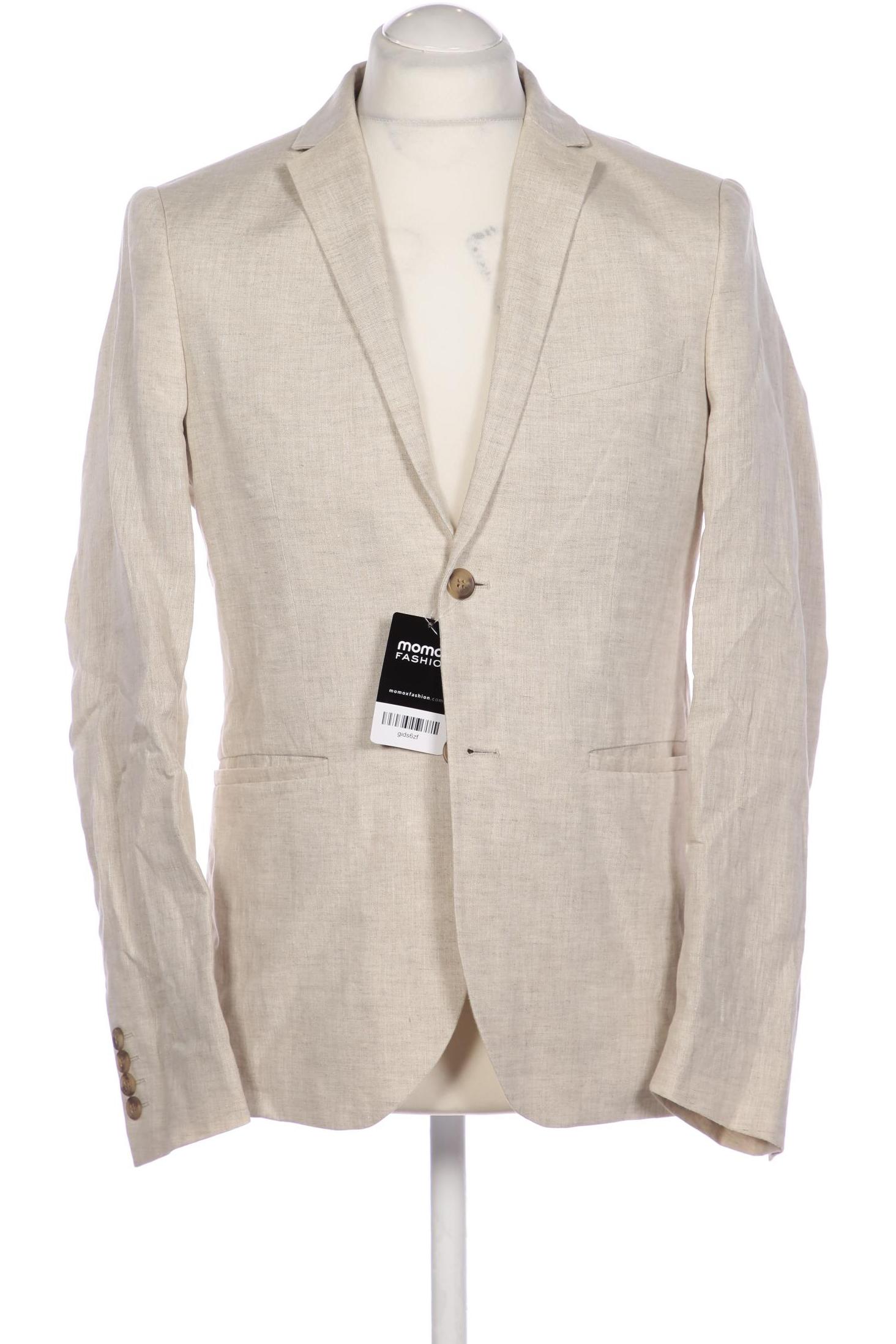 

H&M Herren Sakko, cremeweiß, Gr. 48
