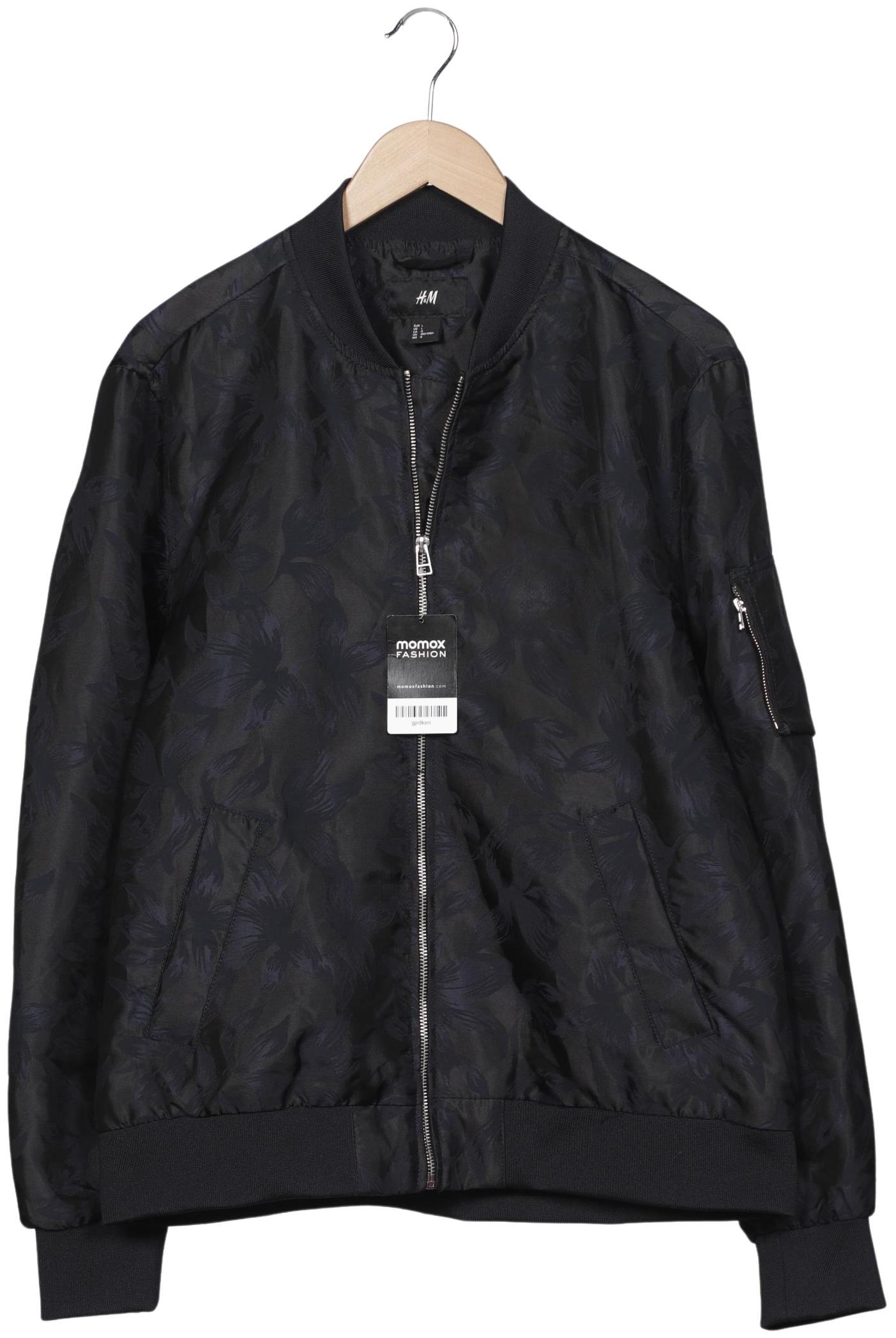 

H&M Herren Jacke, schwarz, Gr. 52