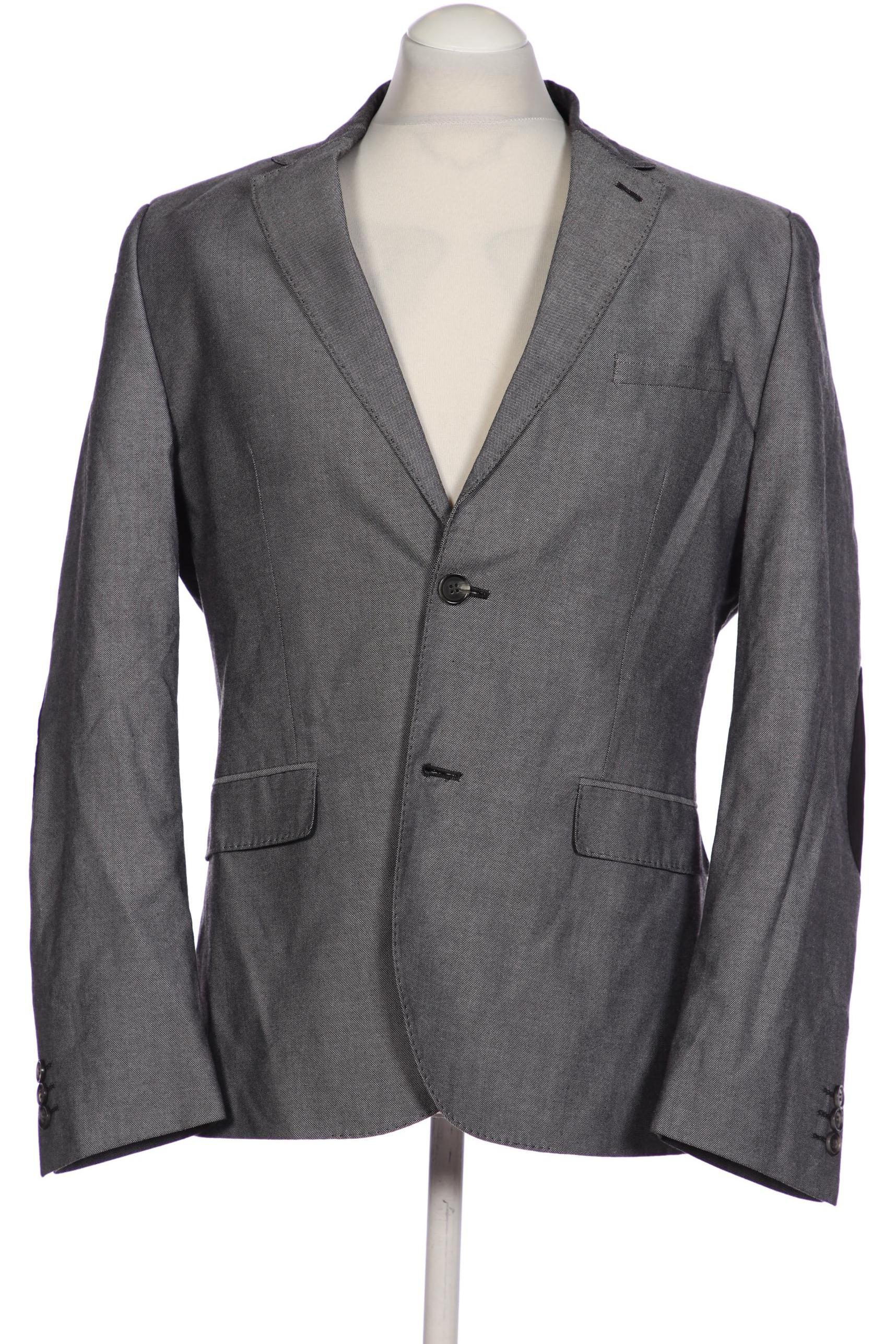 

H&M Herren Sakko, grau, Gr. 52