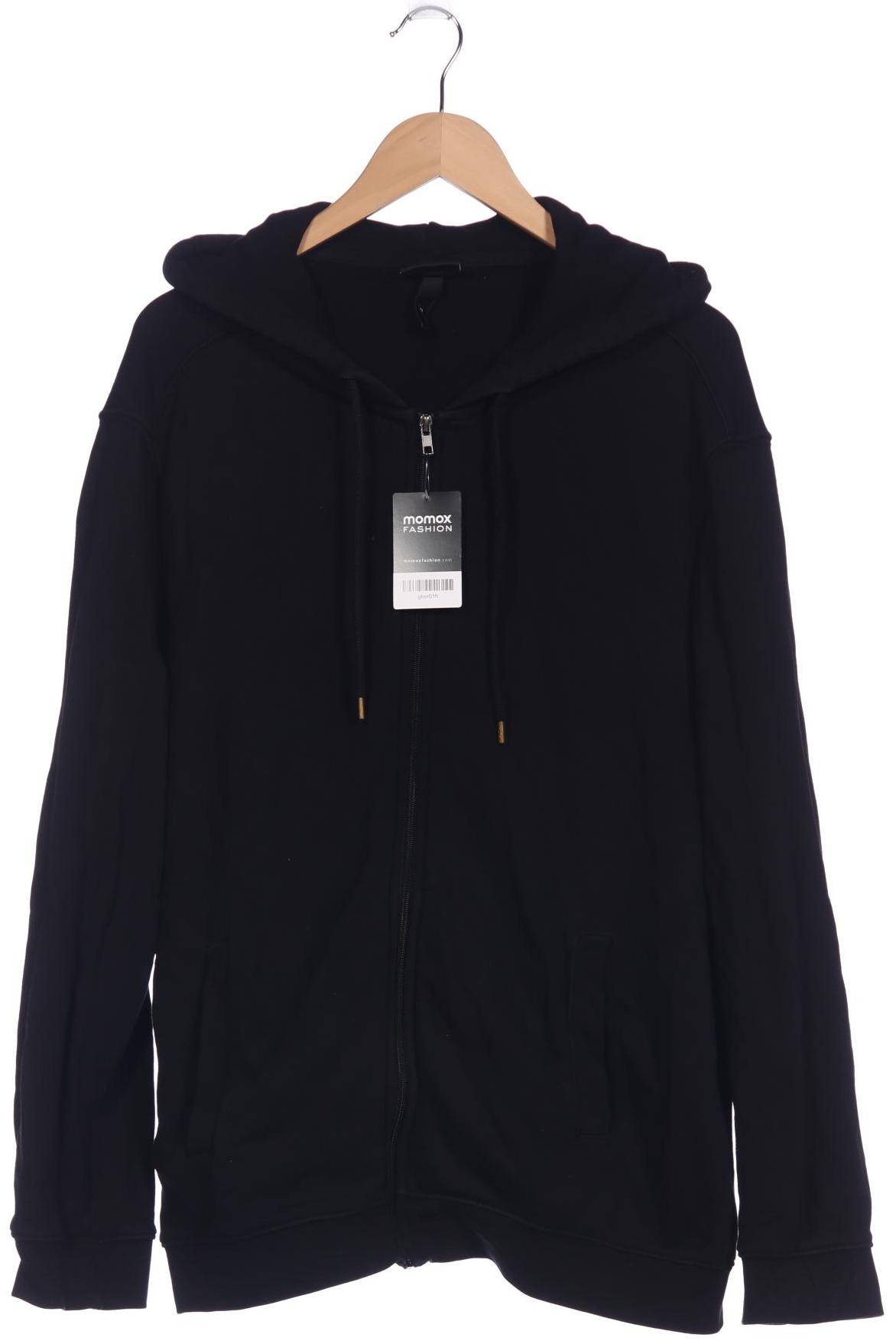 

H&M Herren Kapuzenpullover, schwarz, Gr. 54