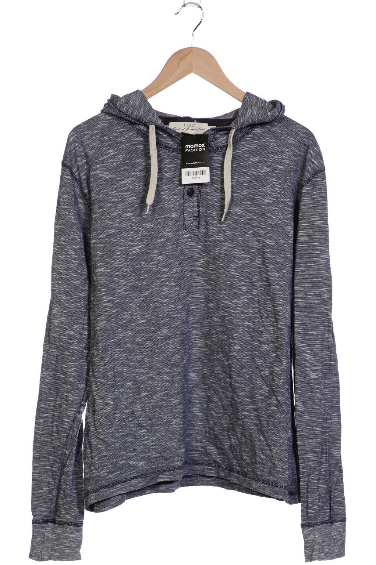 

H&M Herren Kapuzenpullover, marineblau, Gr. 54