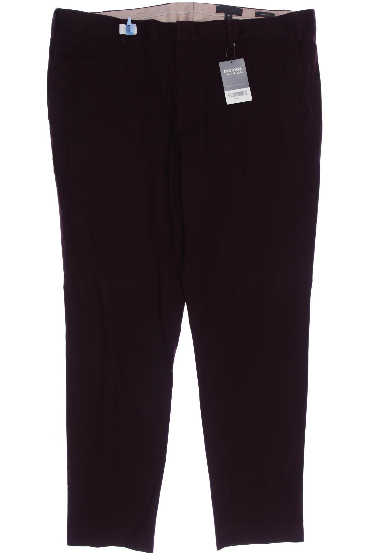

H&M Herren Stoffhose, bordeaux, Gr. 60