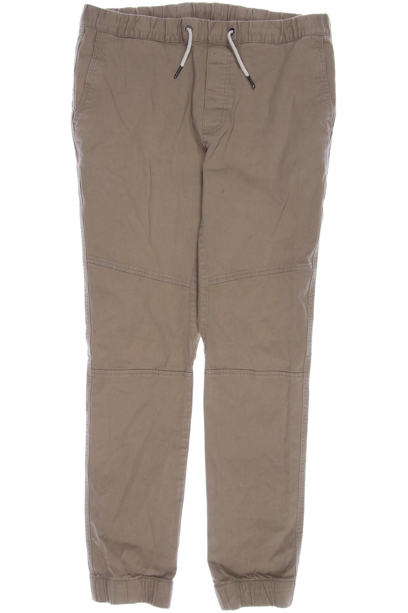 

H&M Herren Stoffhose, beige