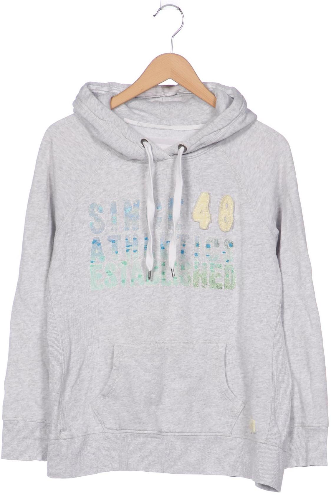 

H&M Herren Kapuzenpullover, grau, Gr. 48