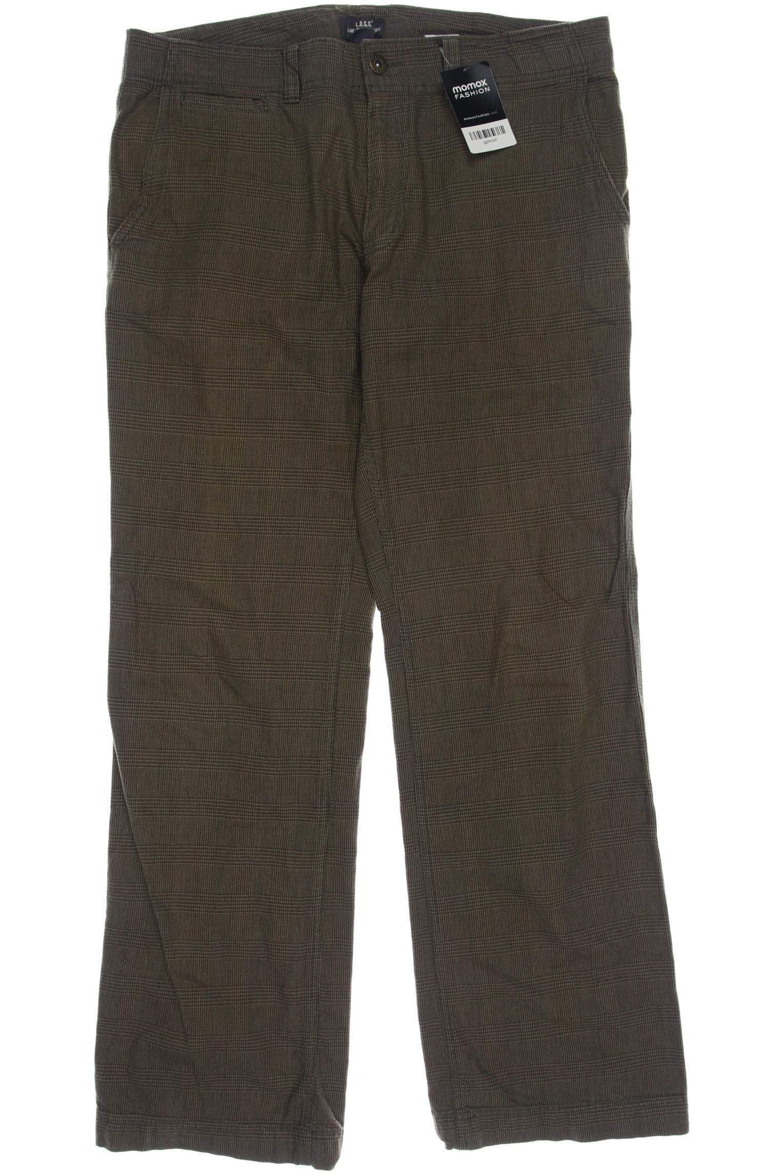 

H&M Herren Stoffhose, braun, Gr. 34