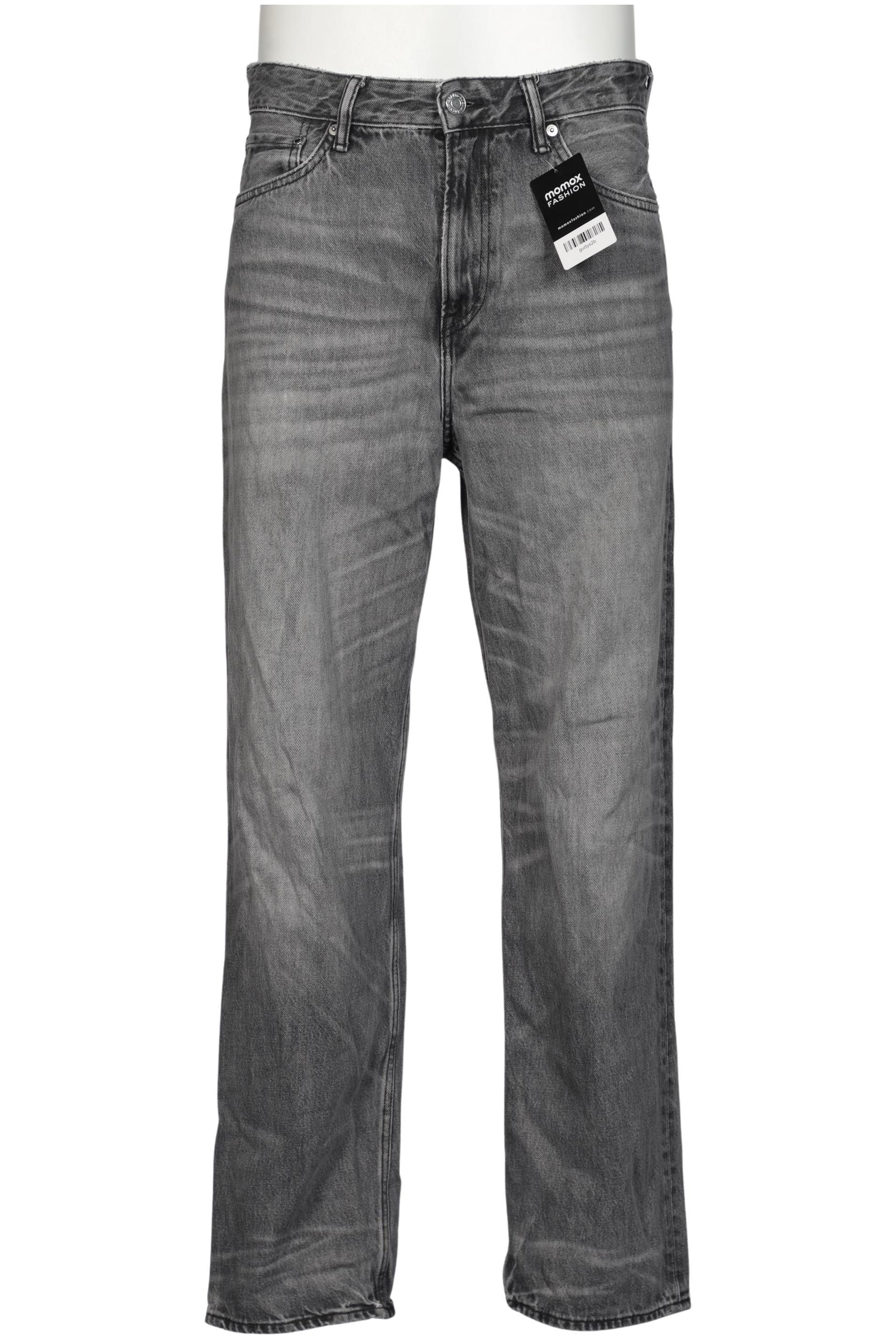 

H&M Herren Jeans, grau, Gr. 34