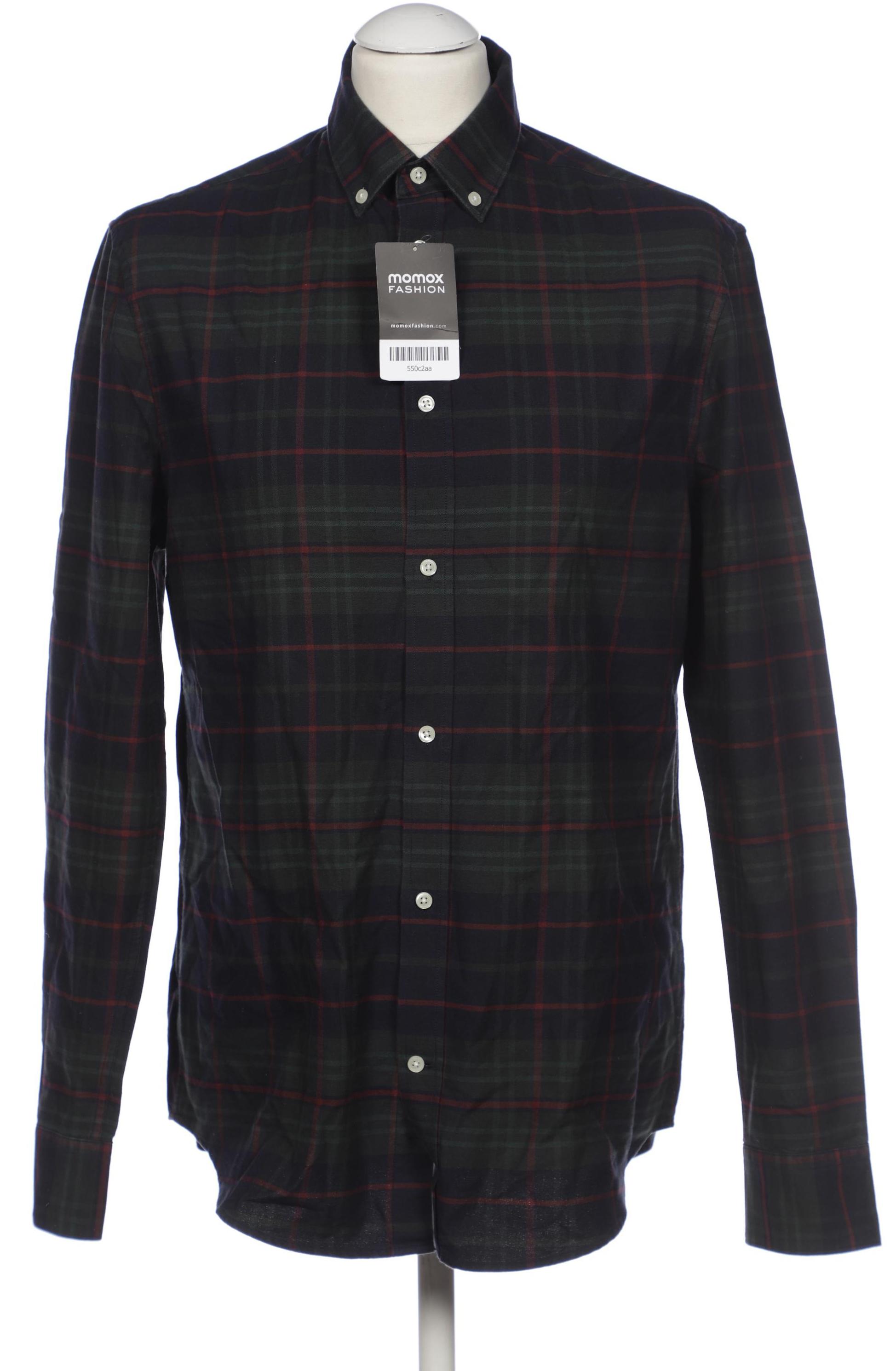 

H&M Herren Hemd, marineblau