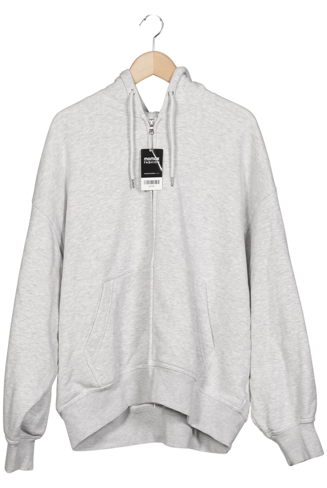 

H&M Herren Kapuzenpullover, grau, Gr. 56