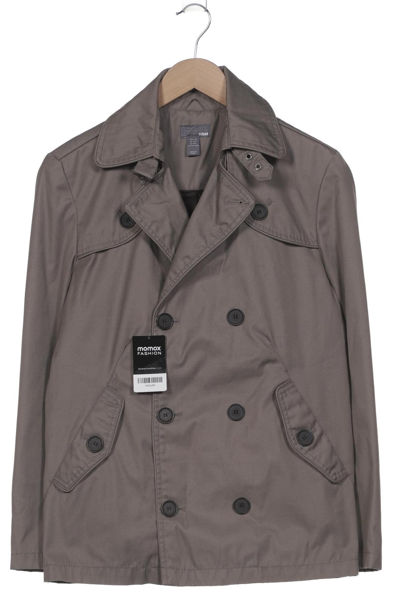 

H&M Herren Jacke, grau, Gr. 46