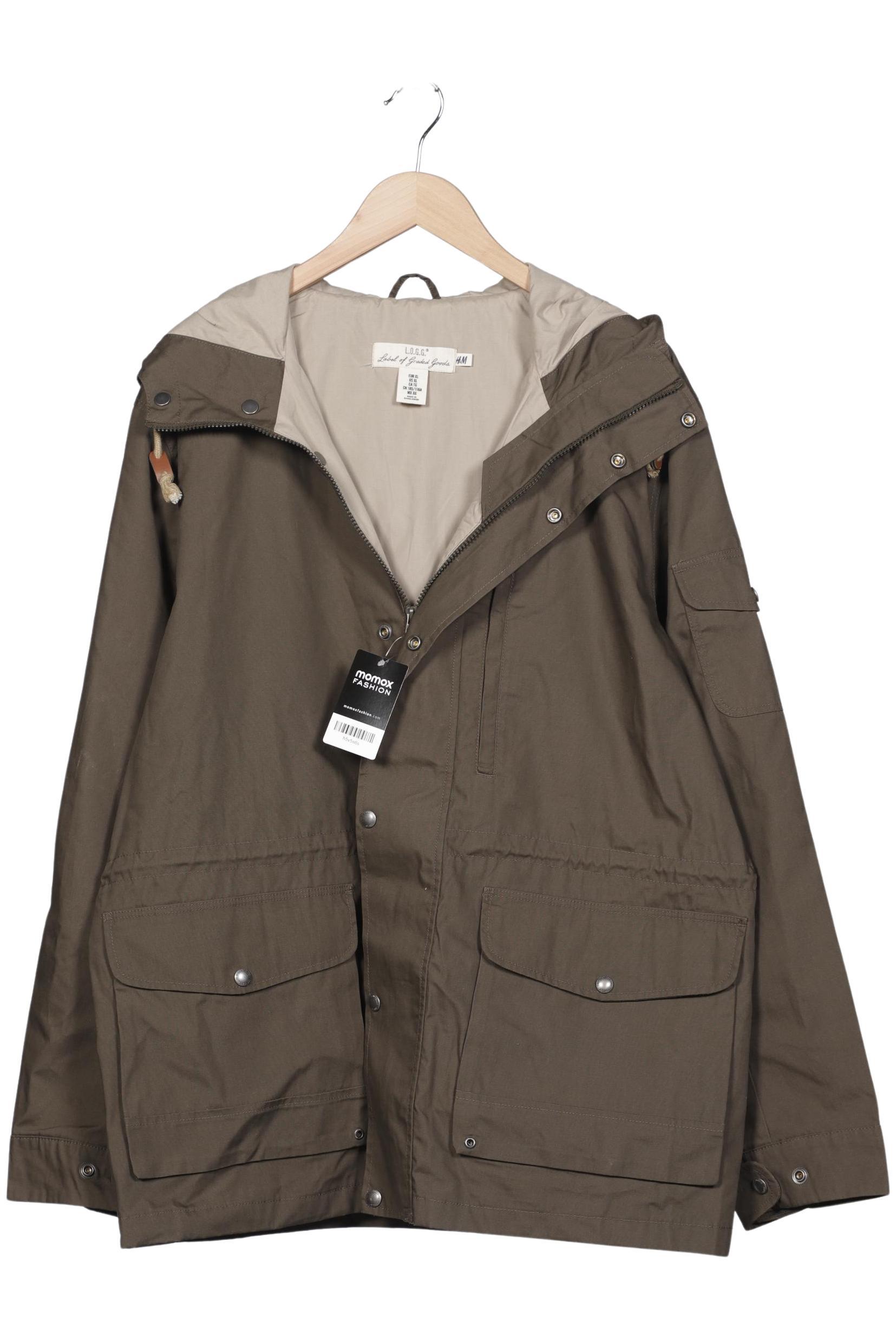 

H&M Herren Mantel, braun, Gr. 54