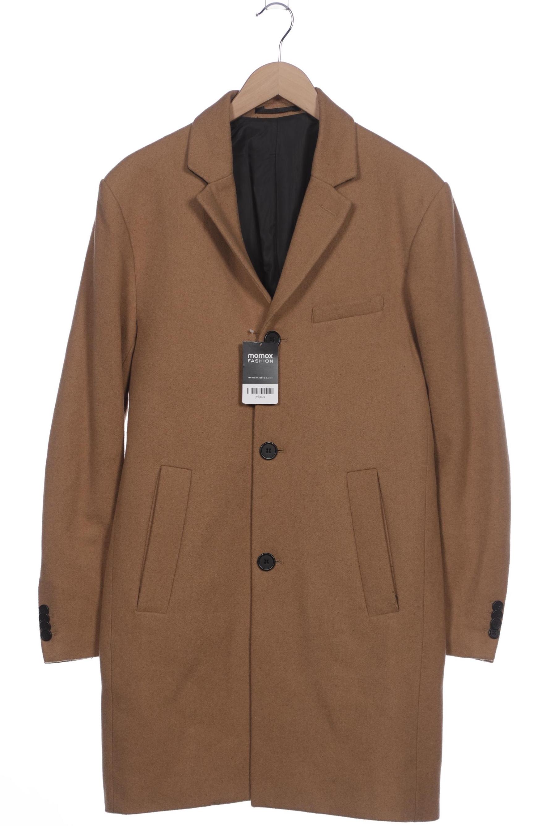 

H&M Herren Mantel, beige, Gr. 50