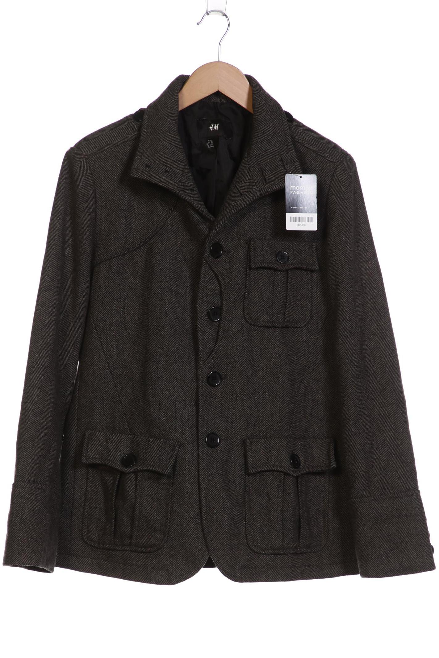 

H&M Herren Jacke, grau, Gr. 50