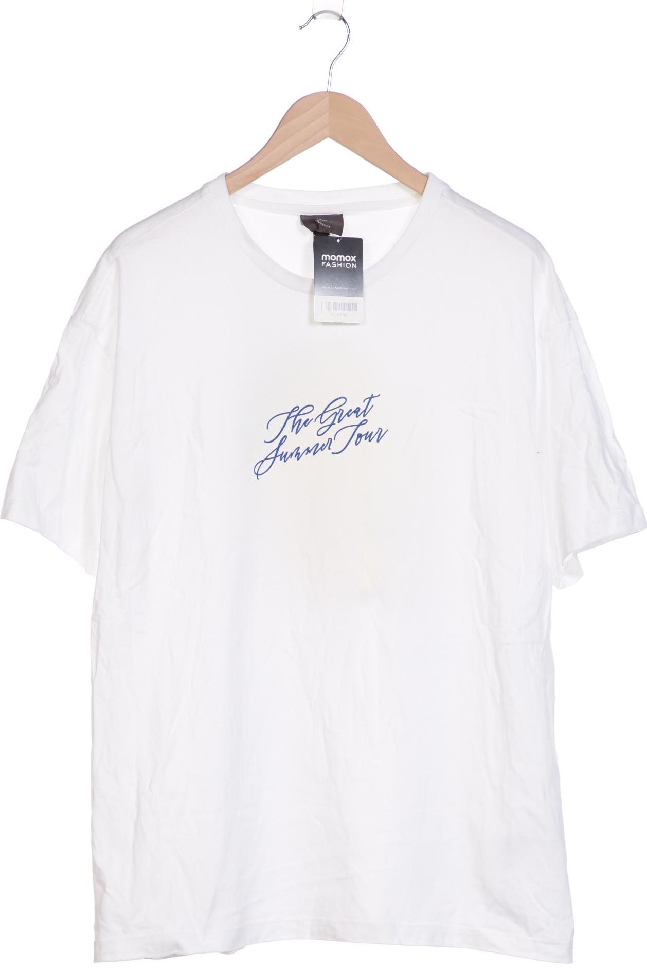 

H&M Herren T-Shirt, weiß, Gr. 54