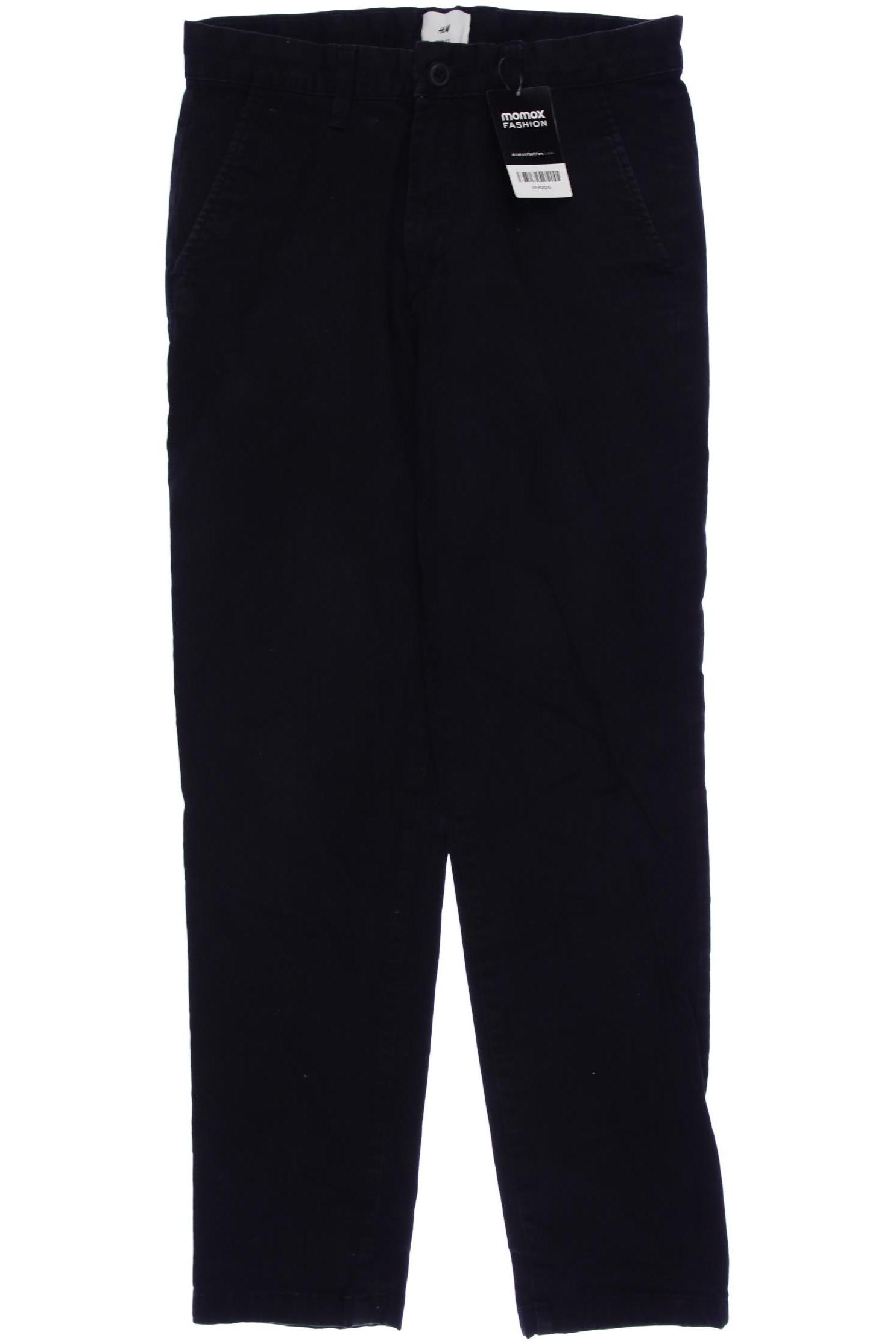 

H&M Herren Stoffhose, schwarz, Gr. 29