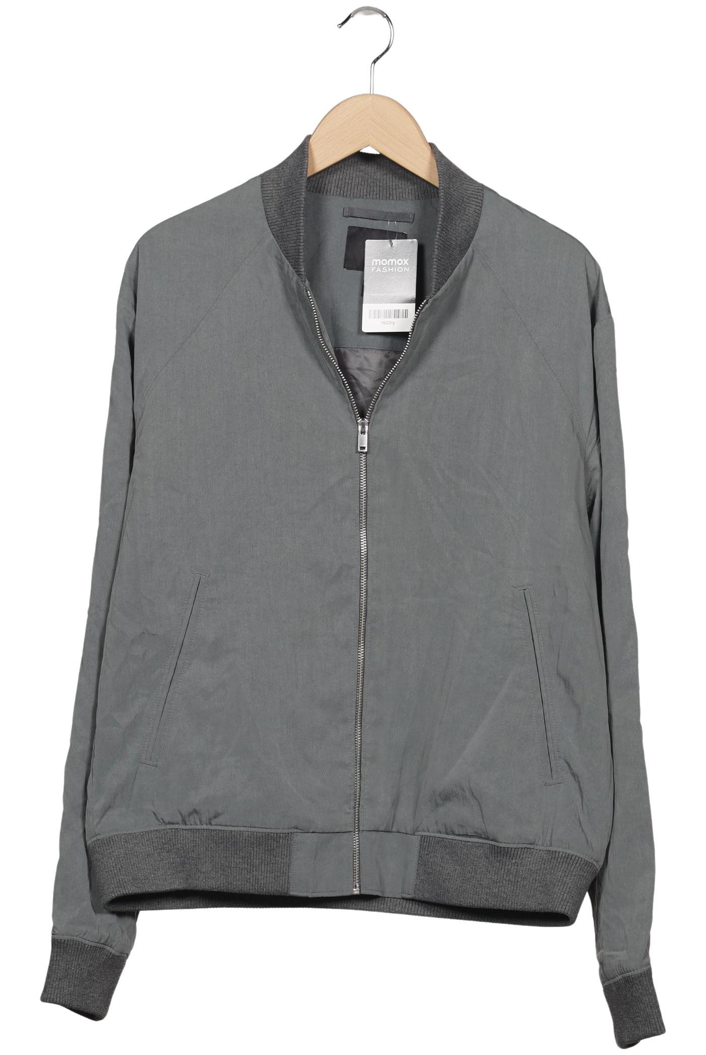 

H&M Herren Jacke, grau, Gr. 48