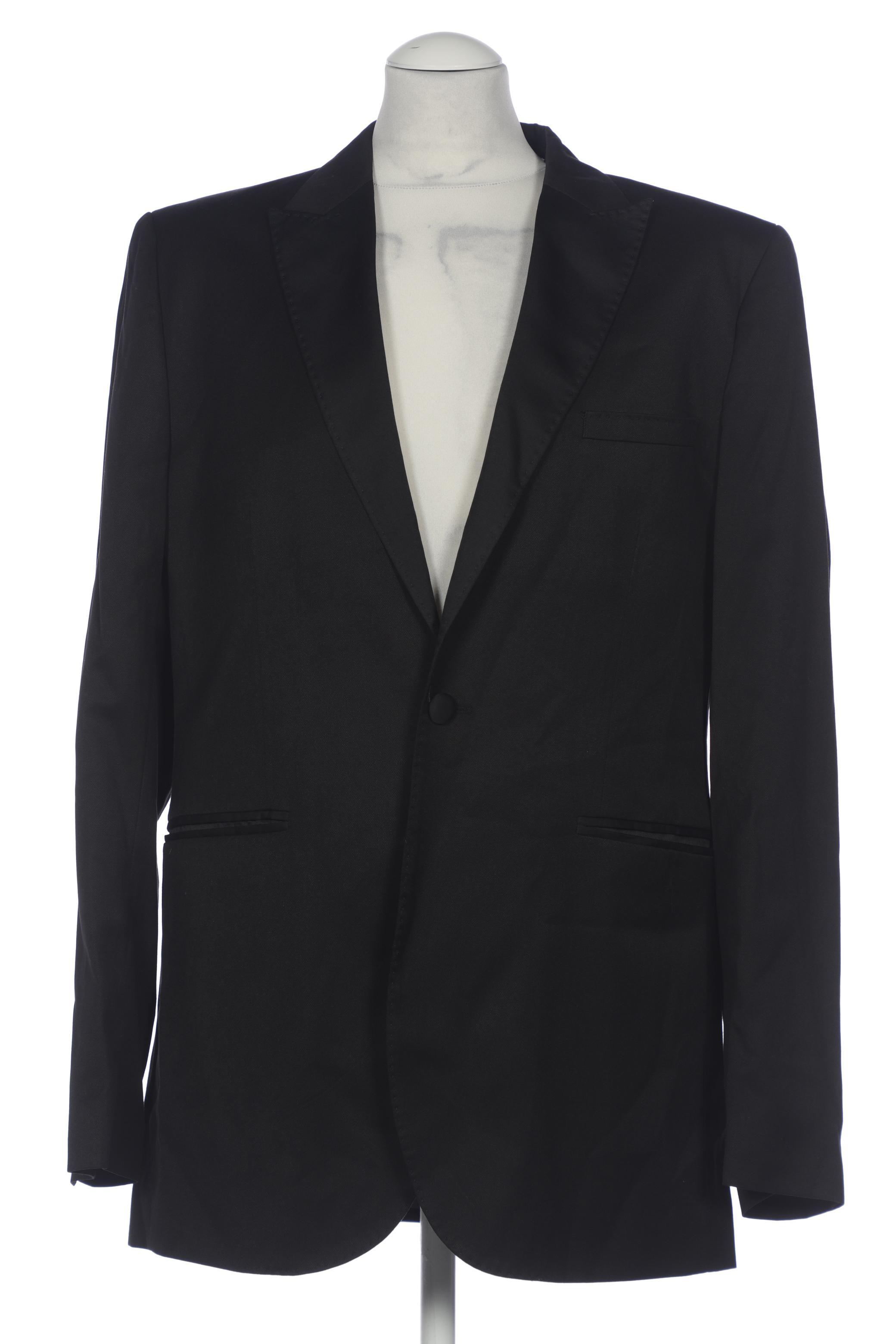 

H&M Herren Sakko, schwarz, Gr. 54