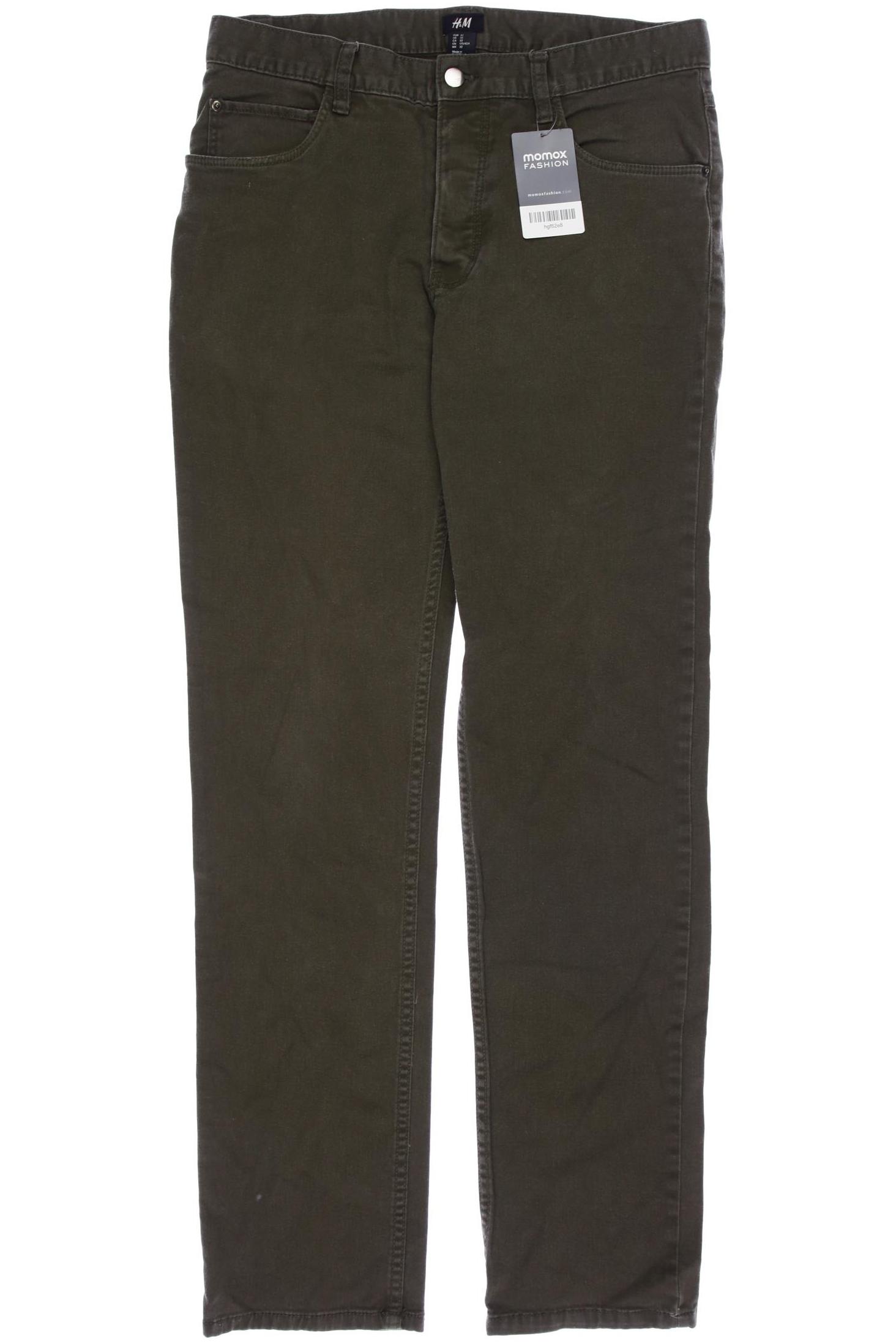 

H&M Herren Jeans, grün, Gr. 32