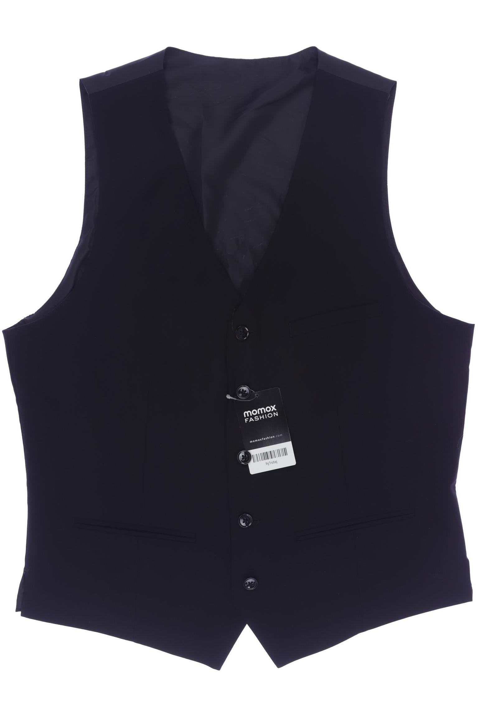 

H&M Herren Weste, schwarz, Gr. 50