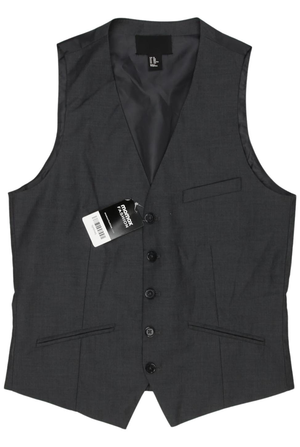 

H&M Herren Weste, grau, Gr. 46