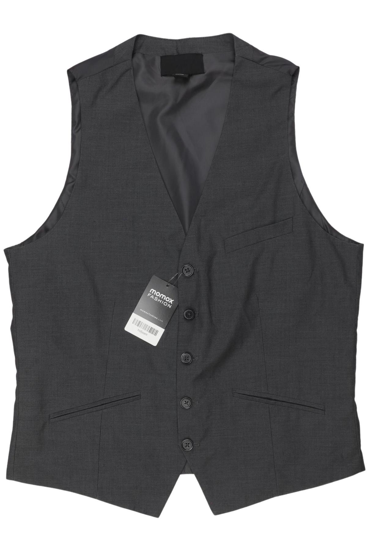 

H&M Herren Weste, grau, Gr. 50