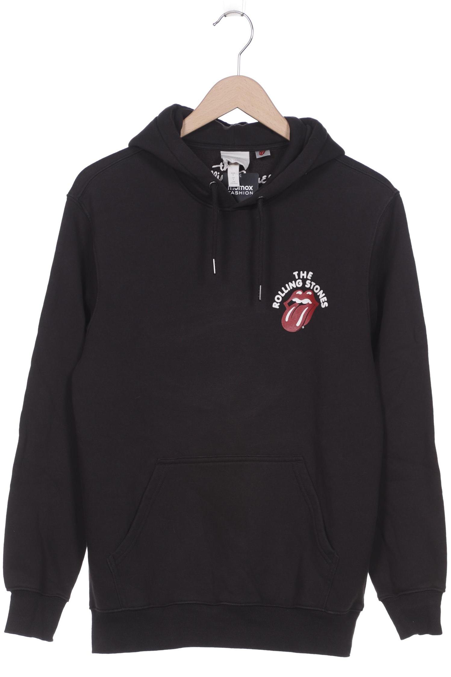 

H&M Herren Kapuzenpullover, schwarz
