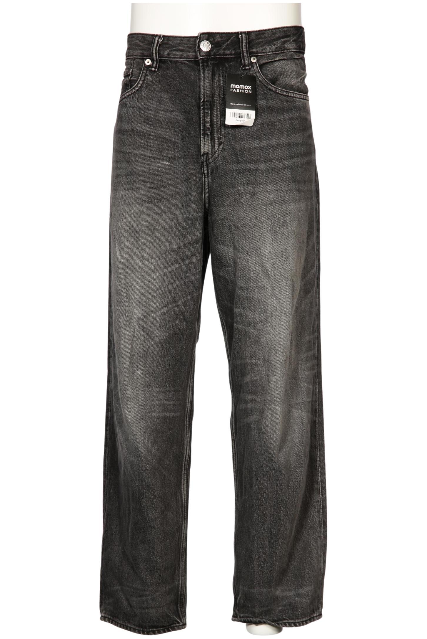 

H&M Herren Jeans, grau, Gr. 33
