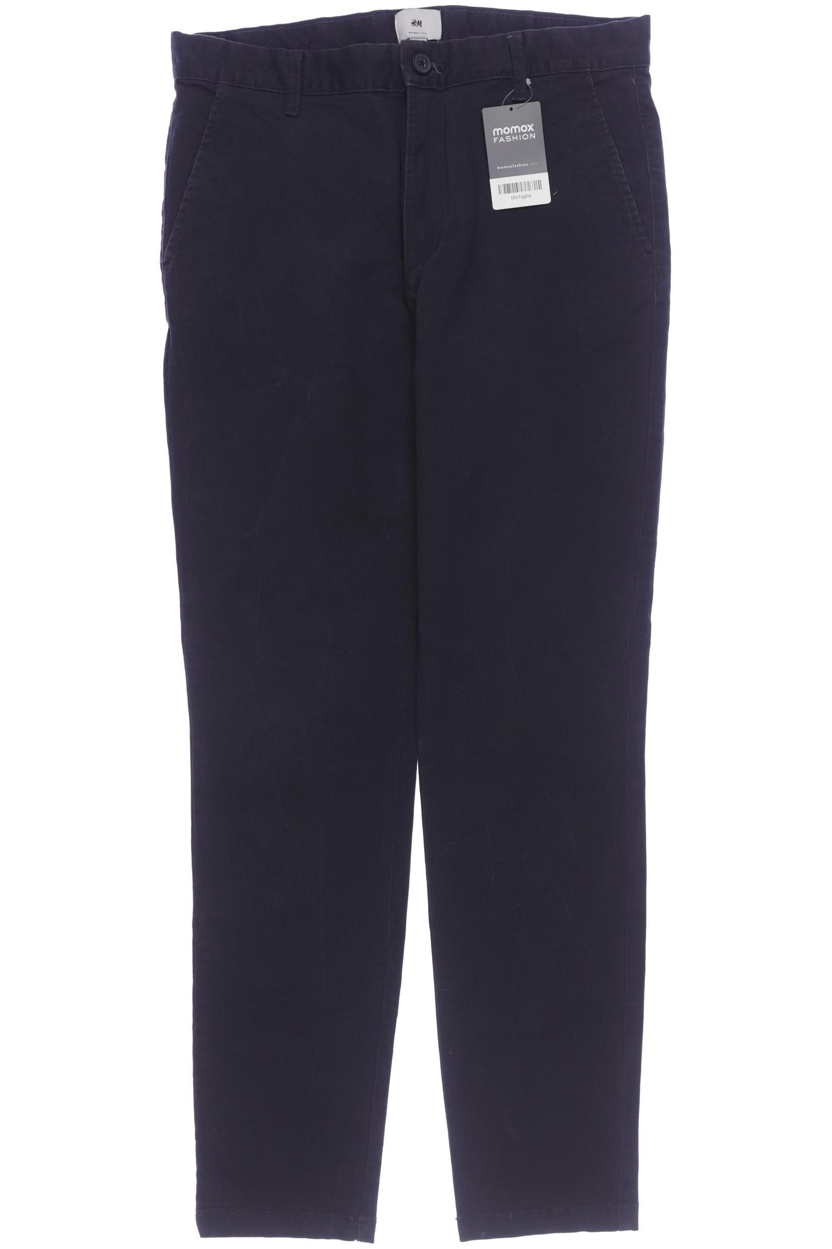

H&M Herren Stoffhose, marineblau, Gr. 31