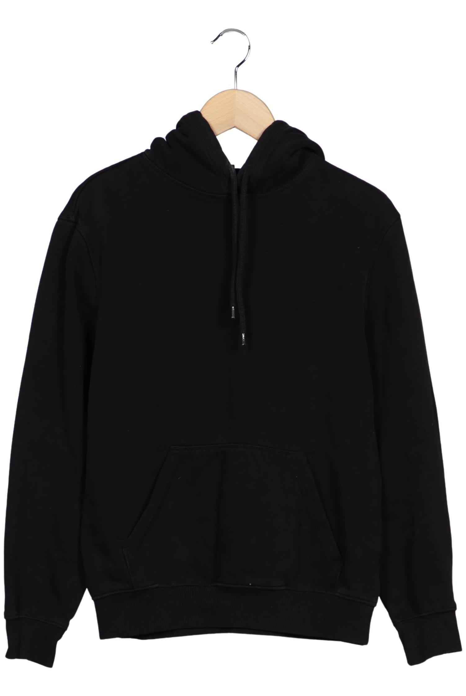 

H&M Herren Kapuzenpullover, schwarz, Gr. 44