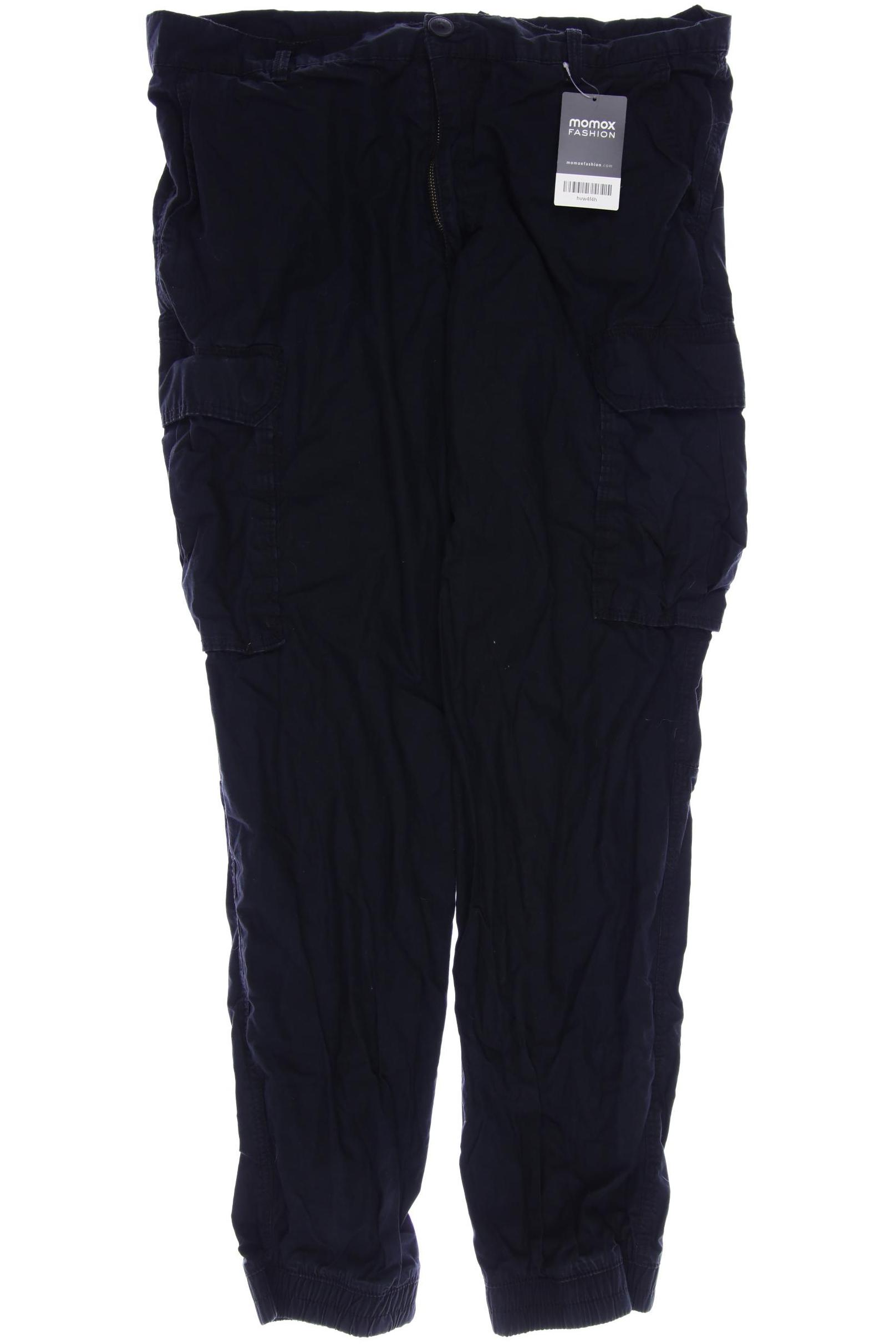 

H&M Herren Stoffhose, schwarz