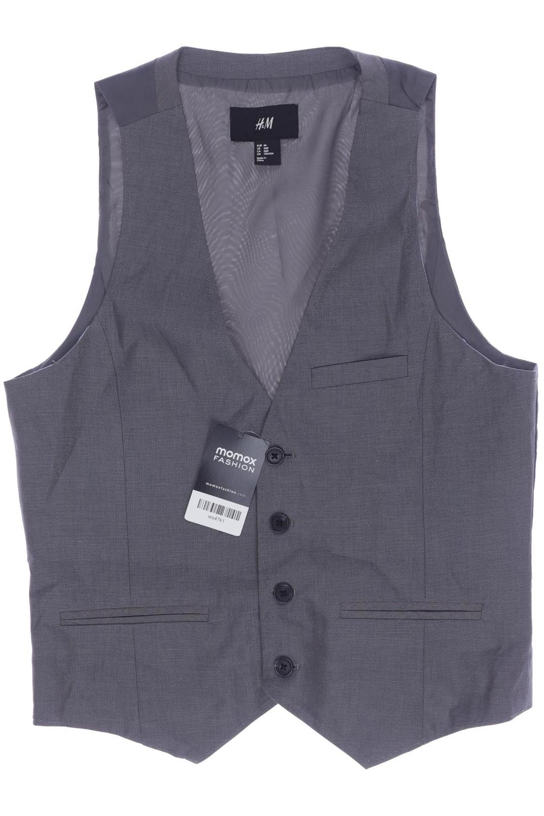 

H&M Herren Weste, grau